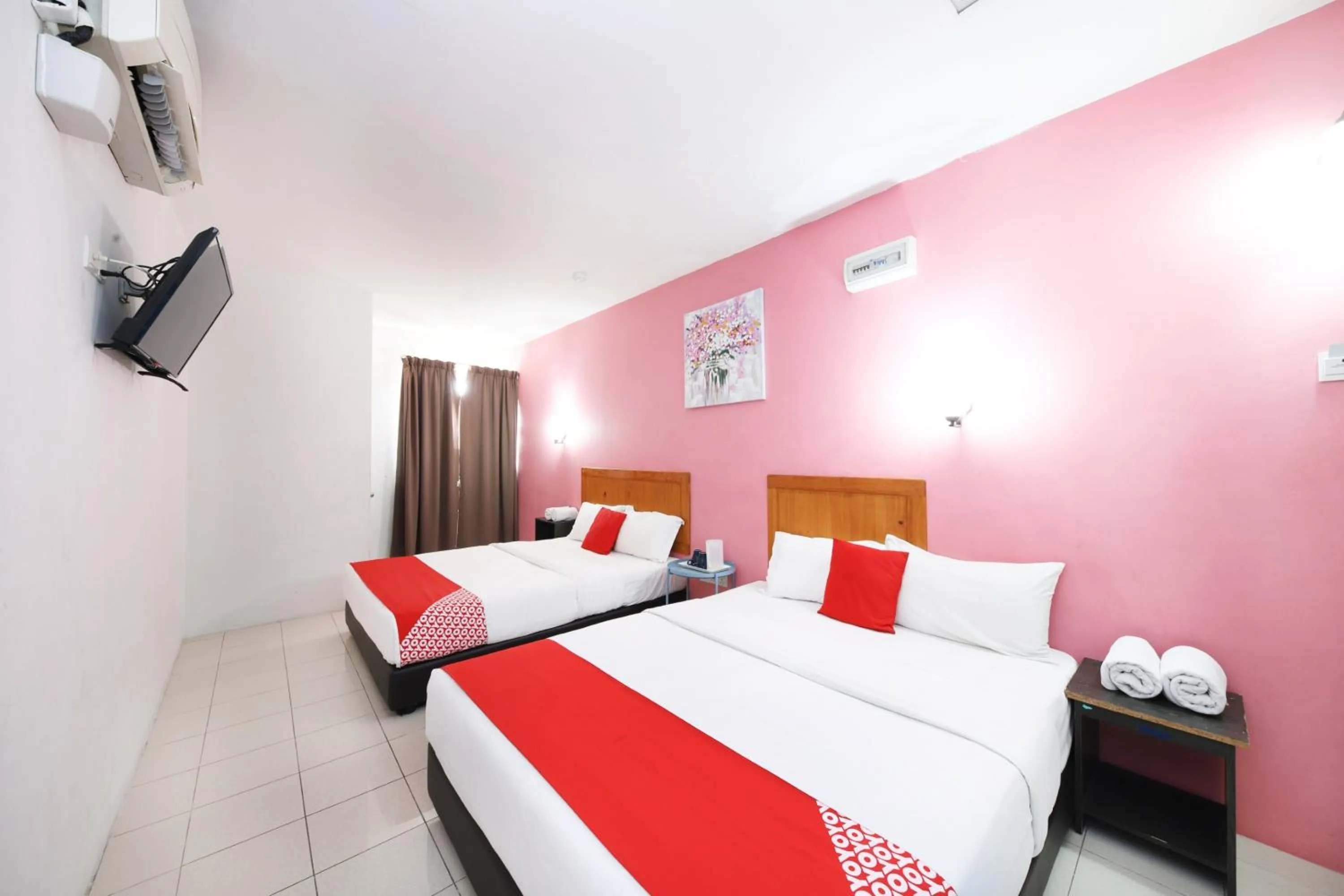 Bedroom in Hotel O Midah Inn Puchong