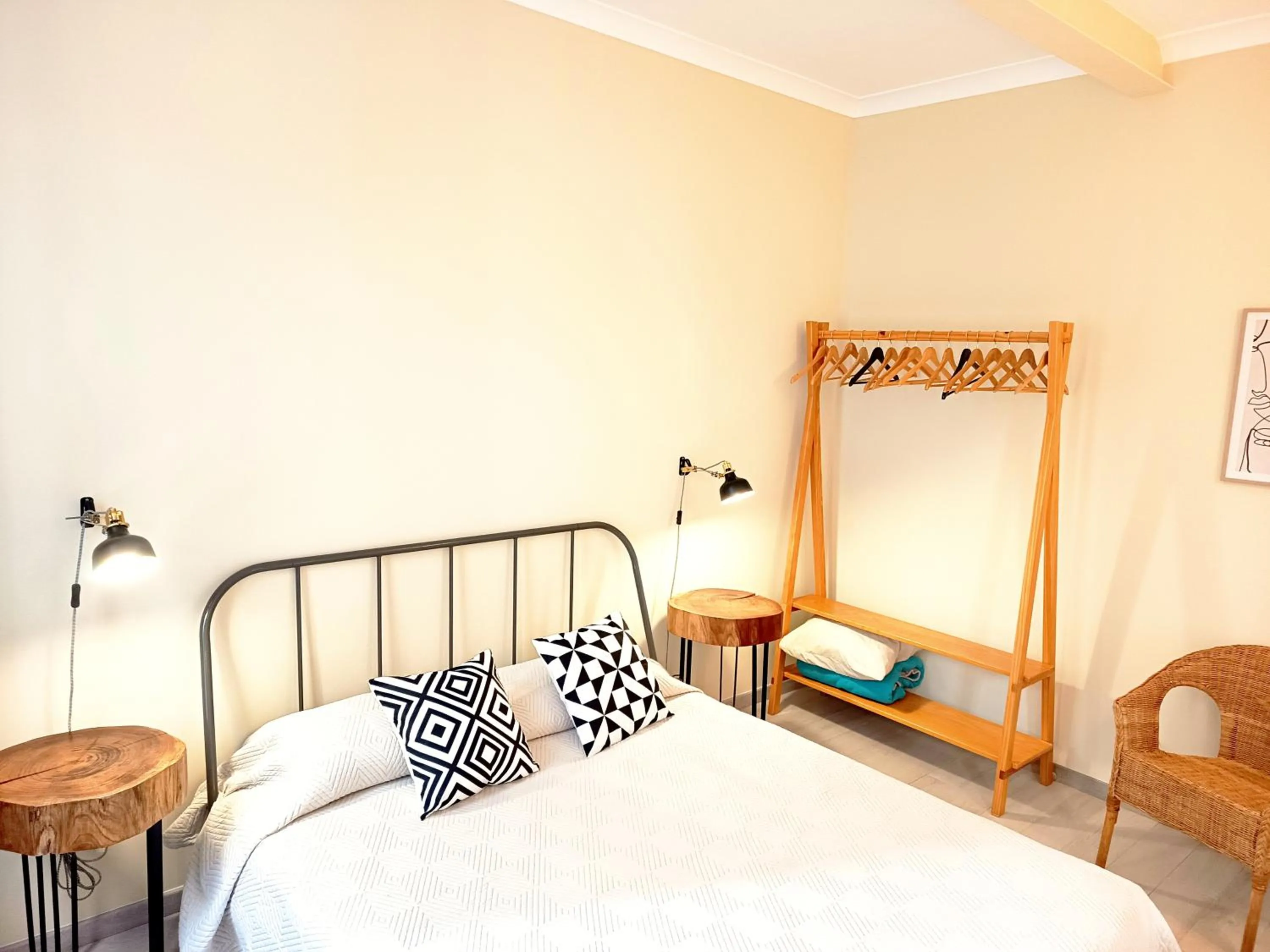 Bedroom, Bed in Casa Flor d'Sal