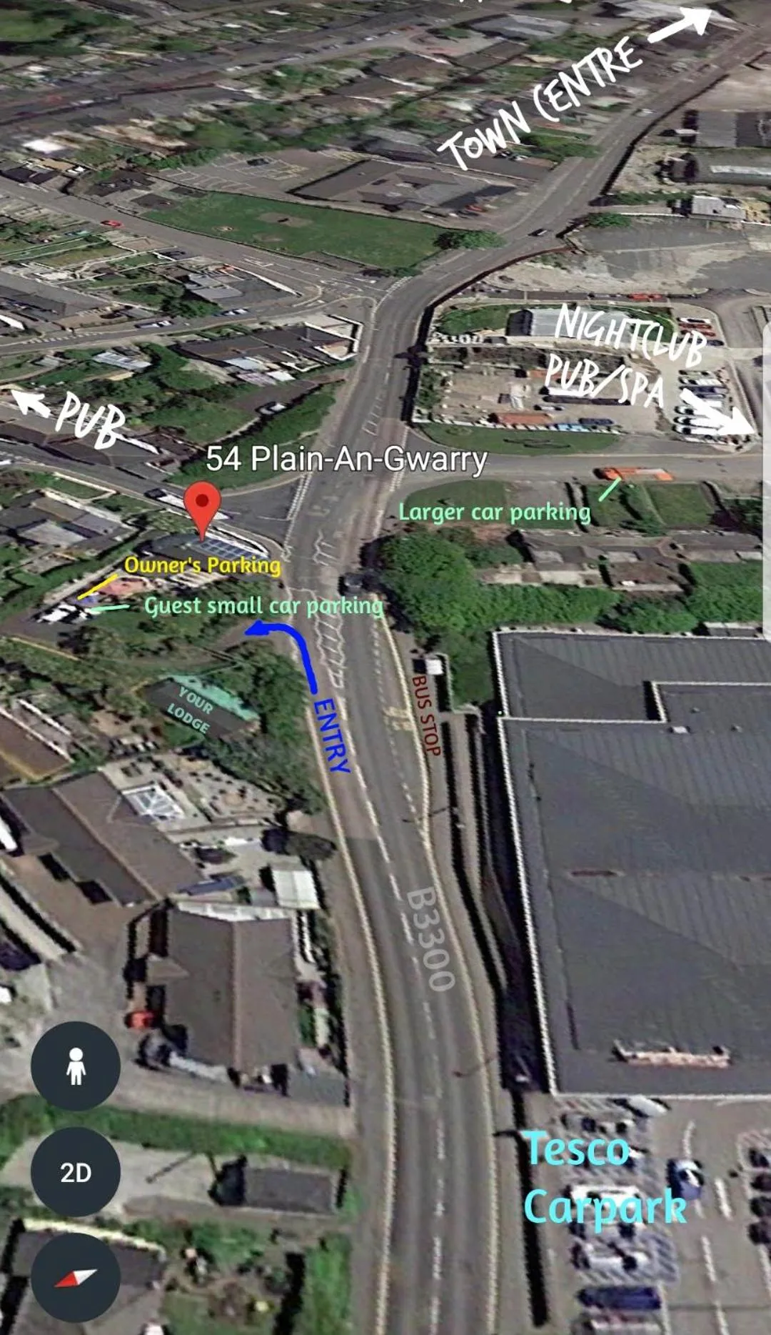 Restaurant/places to eat in Palm Cottage