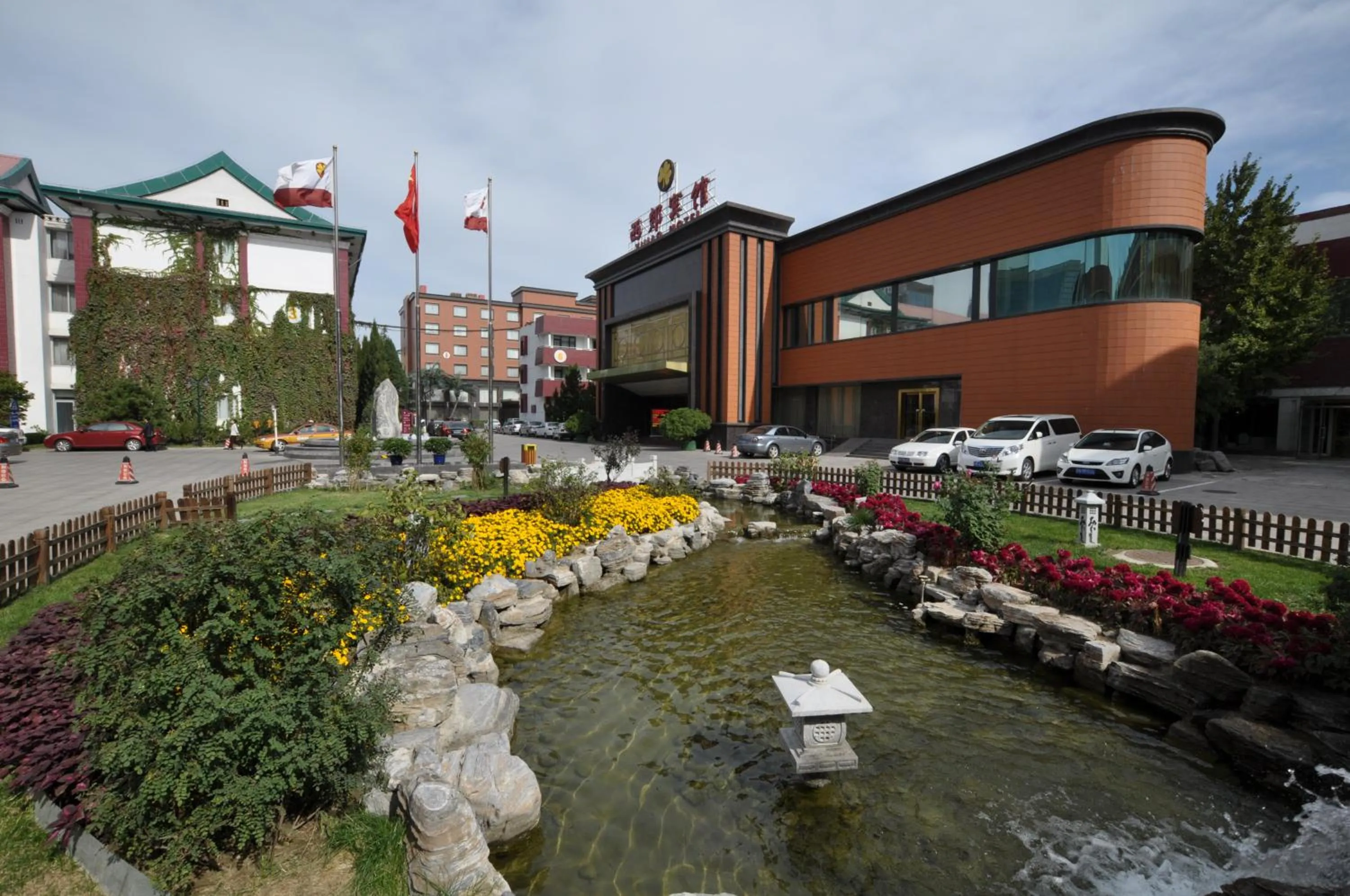 Facade/entrance in Xijiao Hotel Beijing
