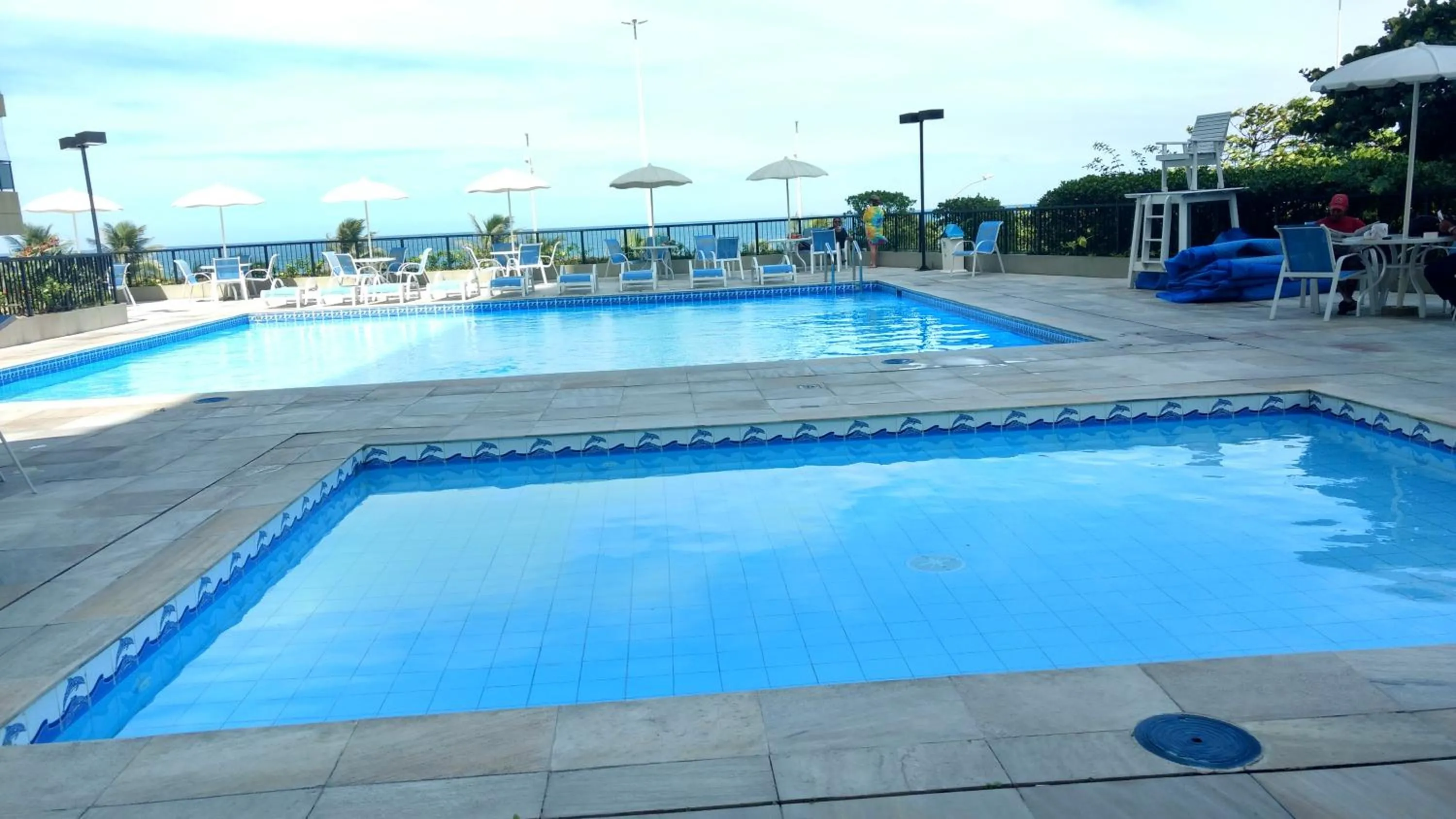 Swimming pool in Flat Barrabella