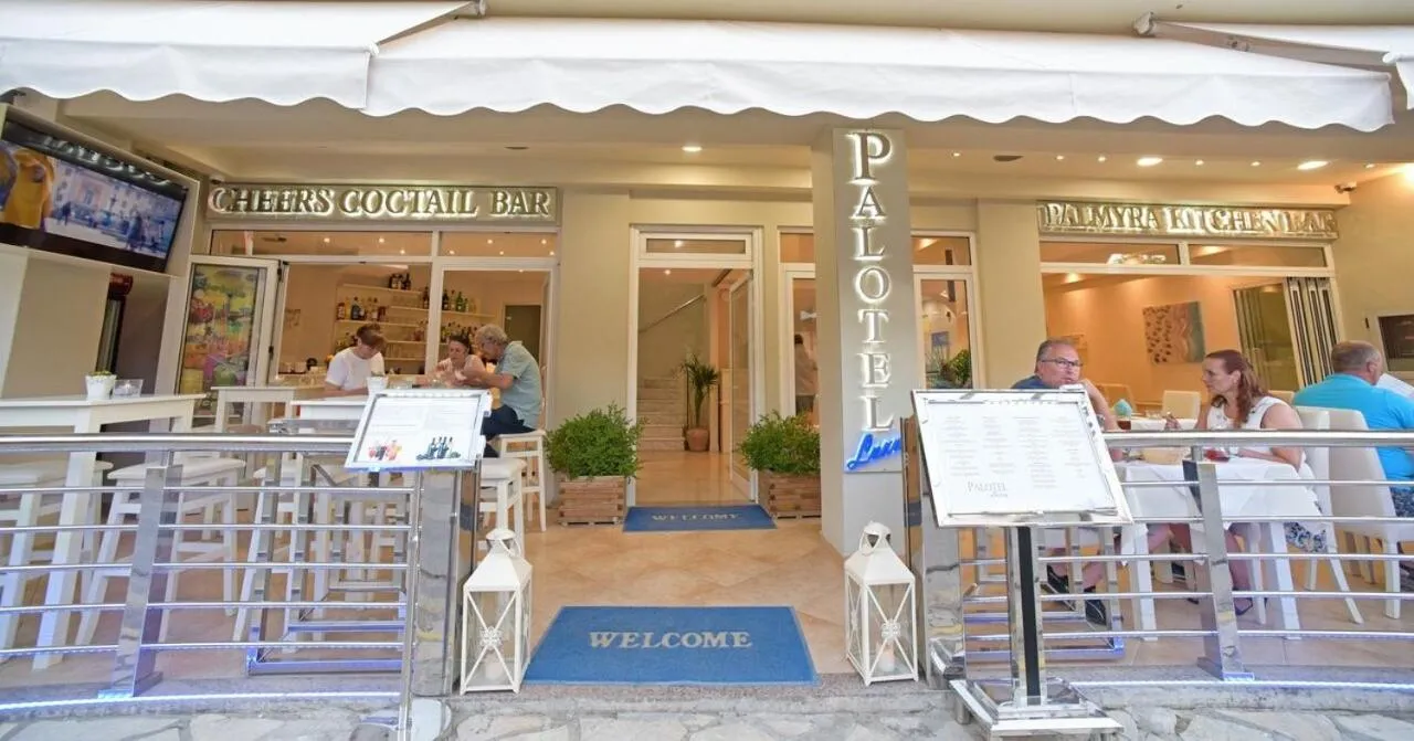 Facade/entrance in Palotel Design Gouvia