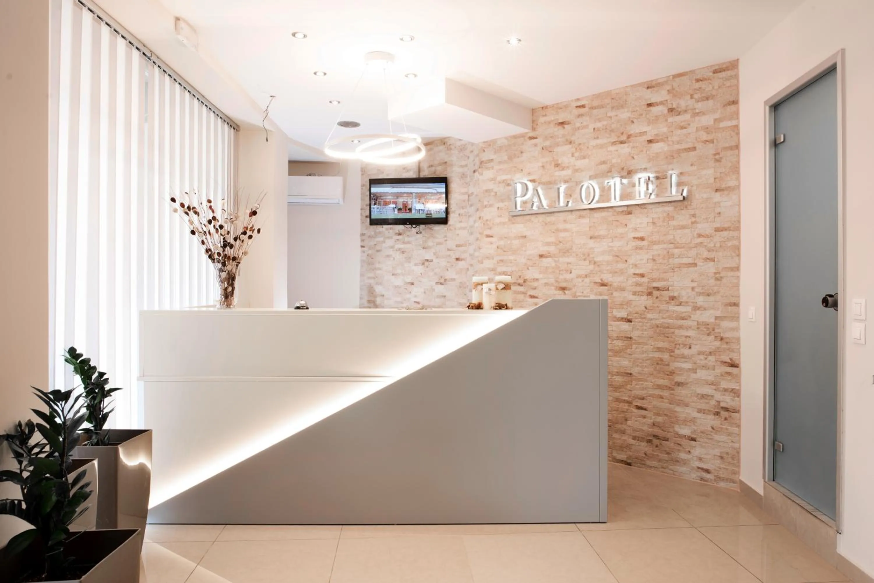Lobby or reception in Palotel Design Gouvia