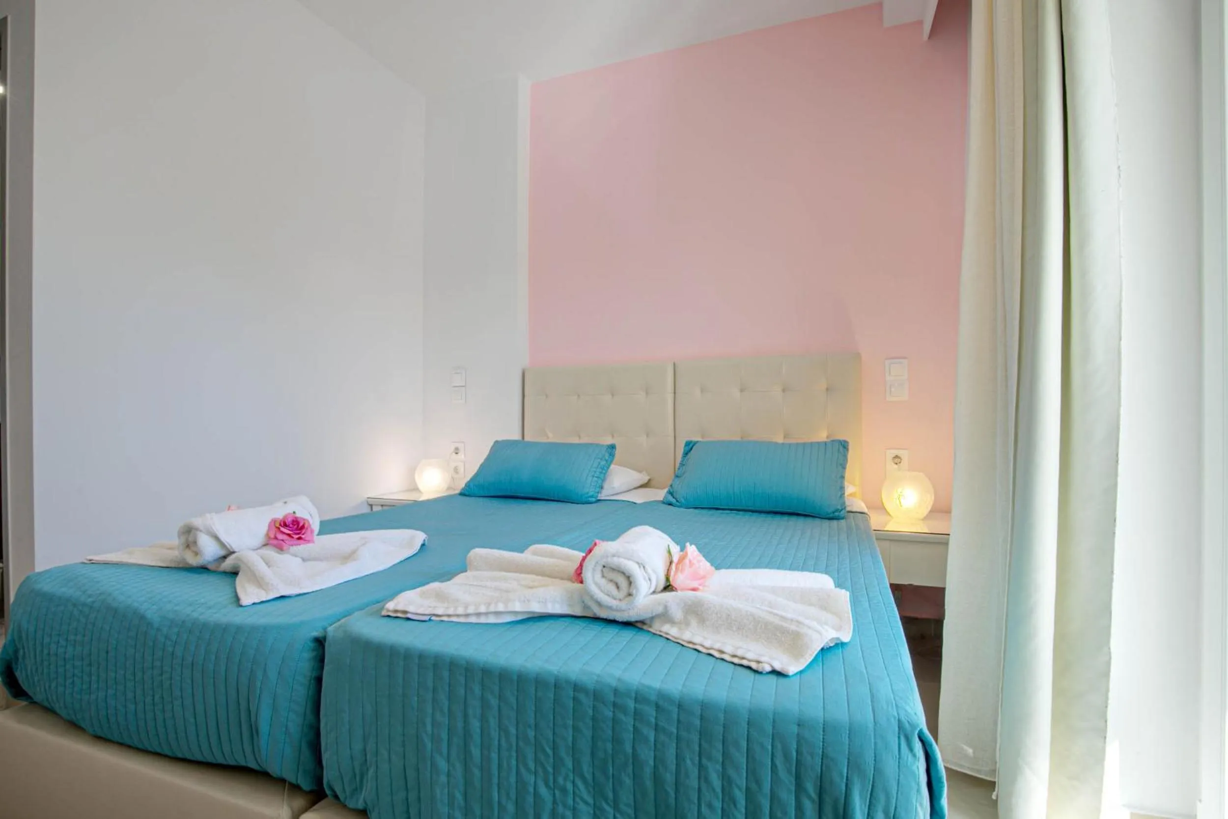 Bed in Palotel Design Gouvia