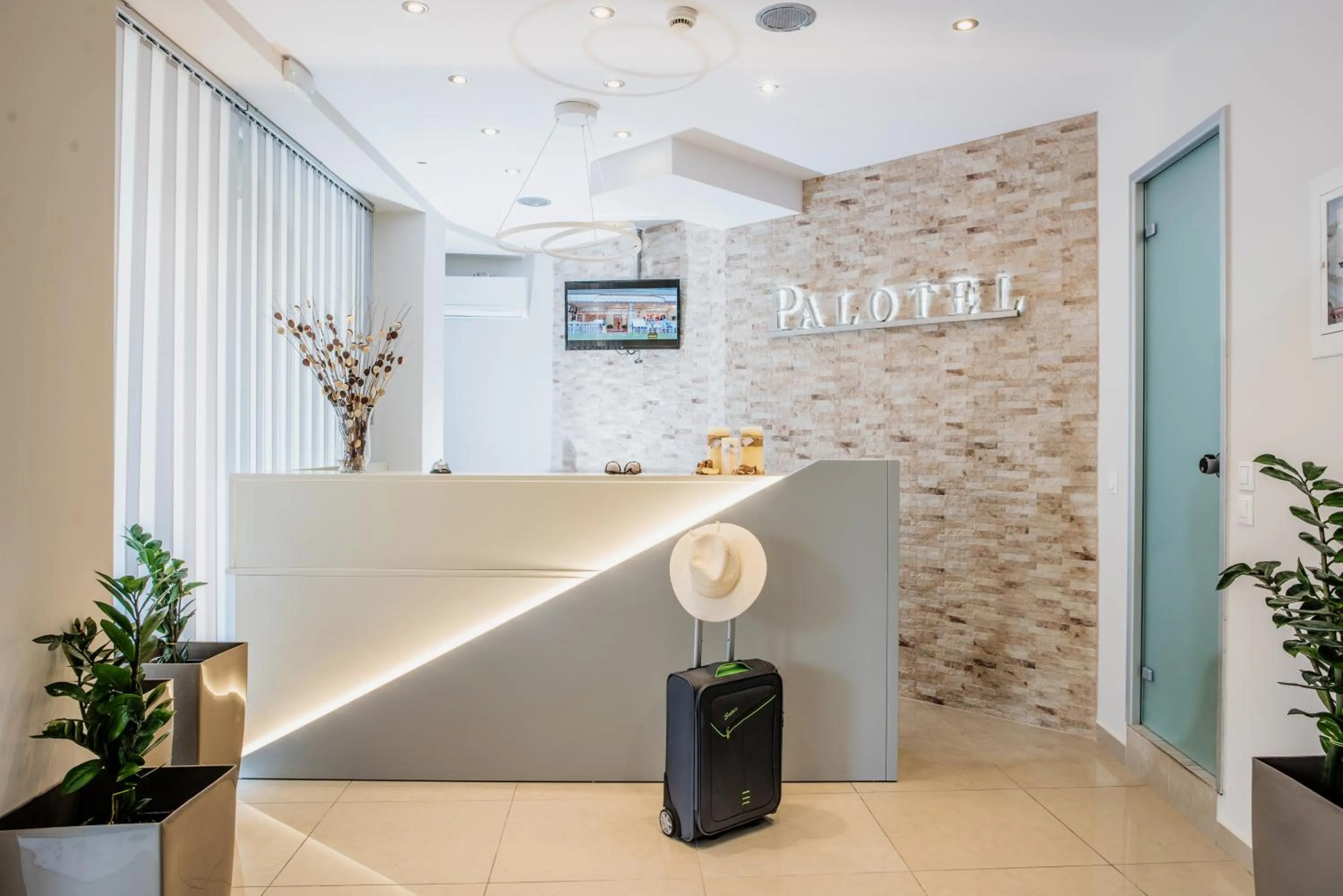 Lobby or reception in Palotel Design Gouvia