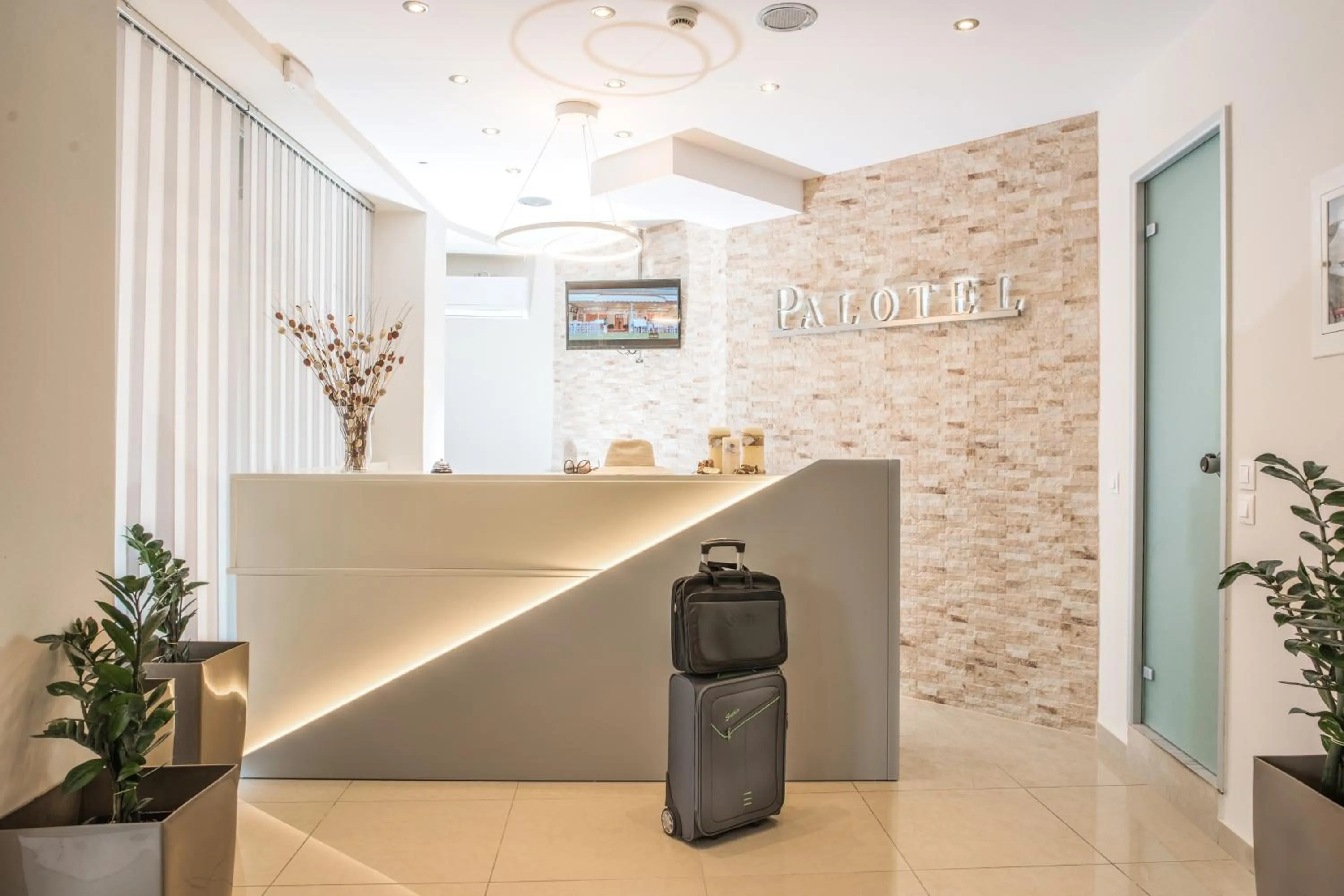 Lobby or reception in Palotel Design Gouvia