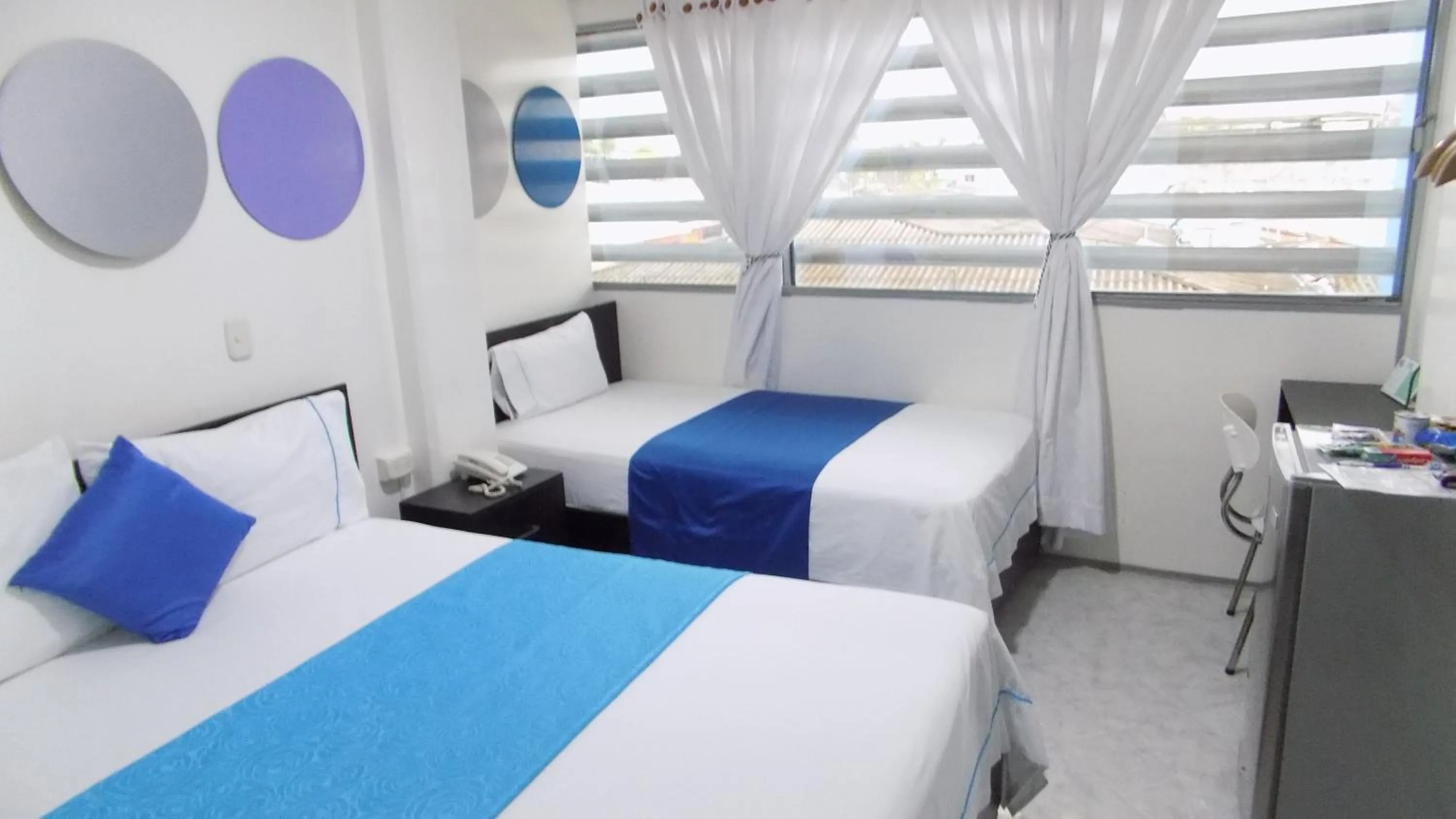 Bedroom, Bed in Hotel Luna Azul