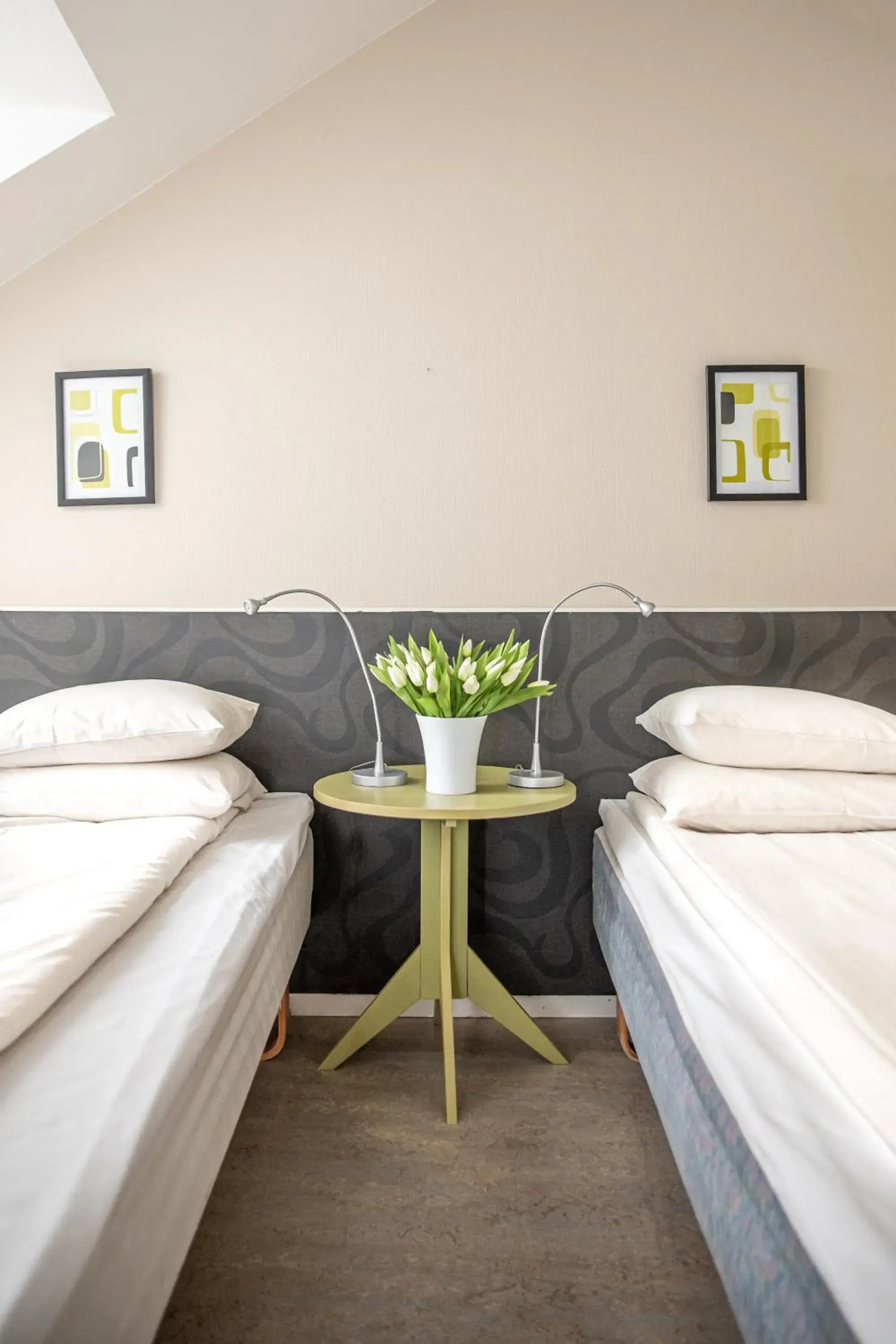 Twin Room in Hotel Kupolen Twin Room in Hotel Kupolen