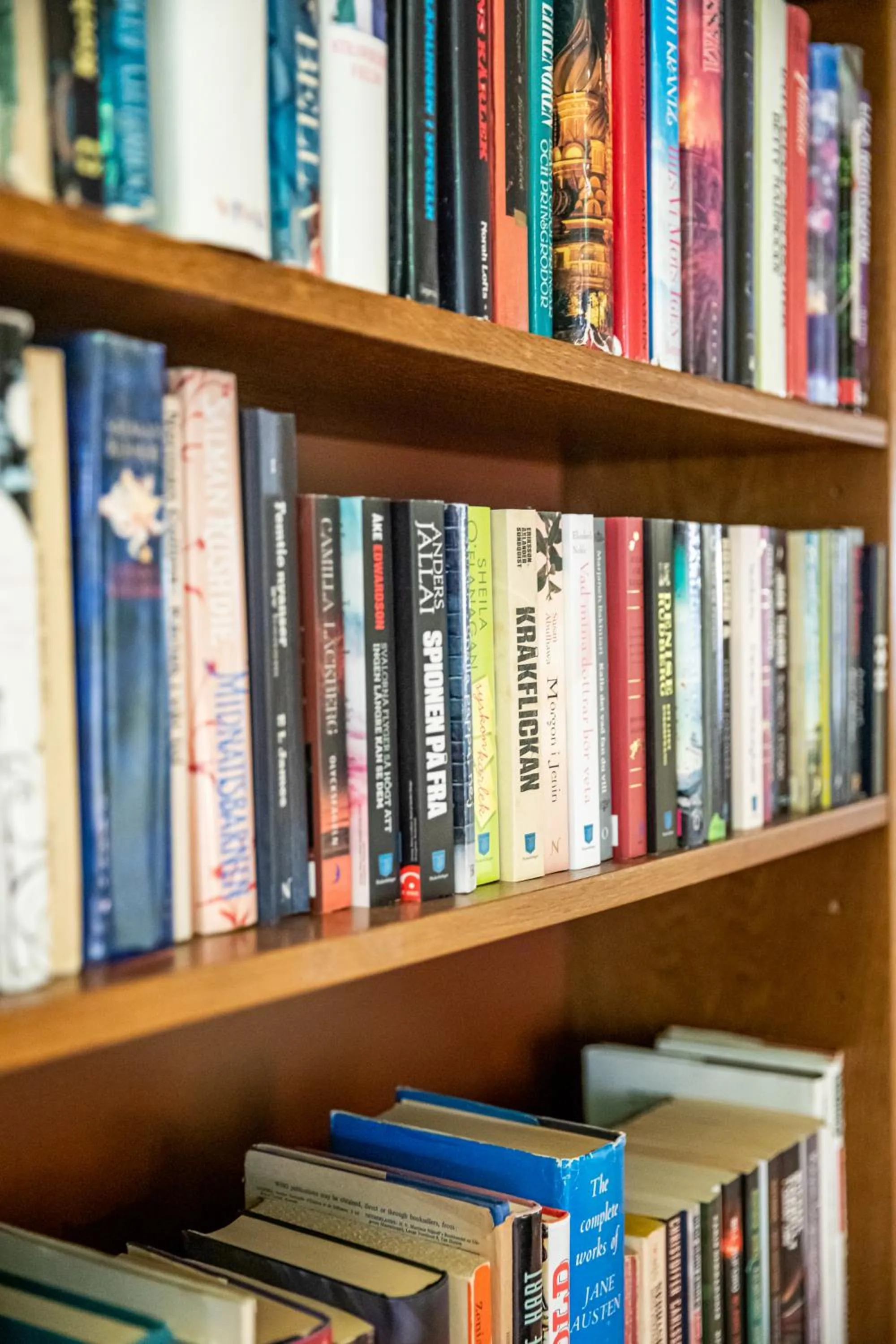 Library in Hotel Kupolen