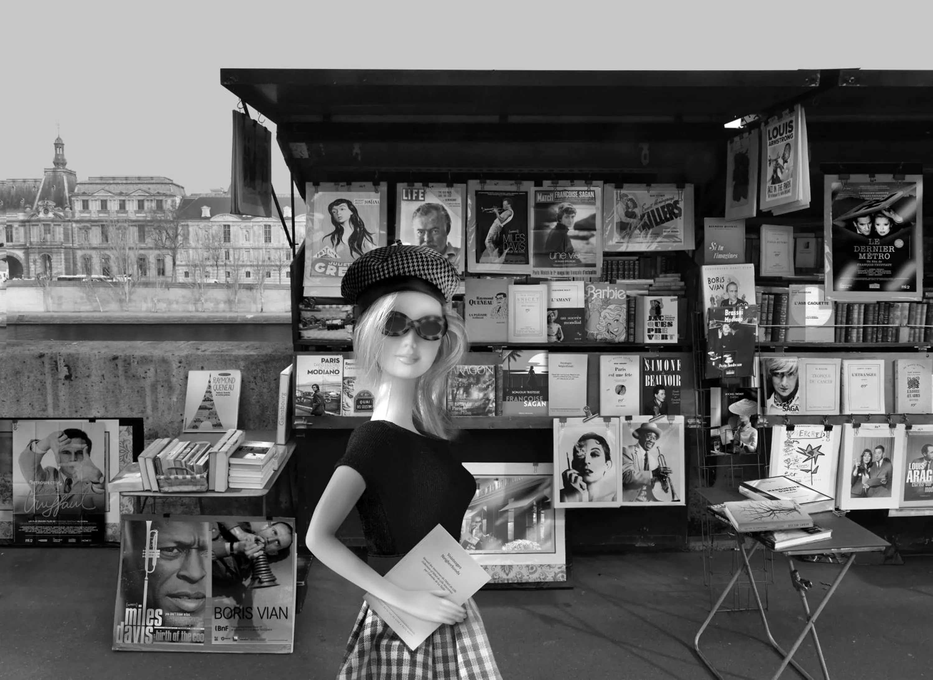 Library in Hôtel de Lille - Saint-Germain des Près