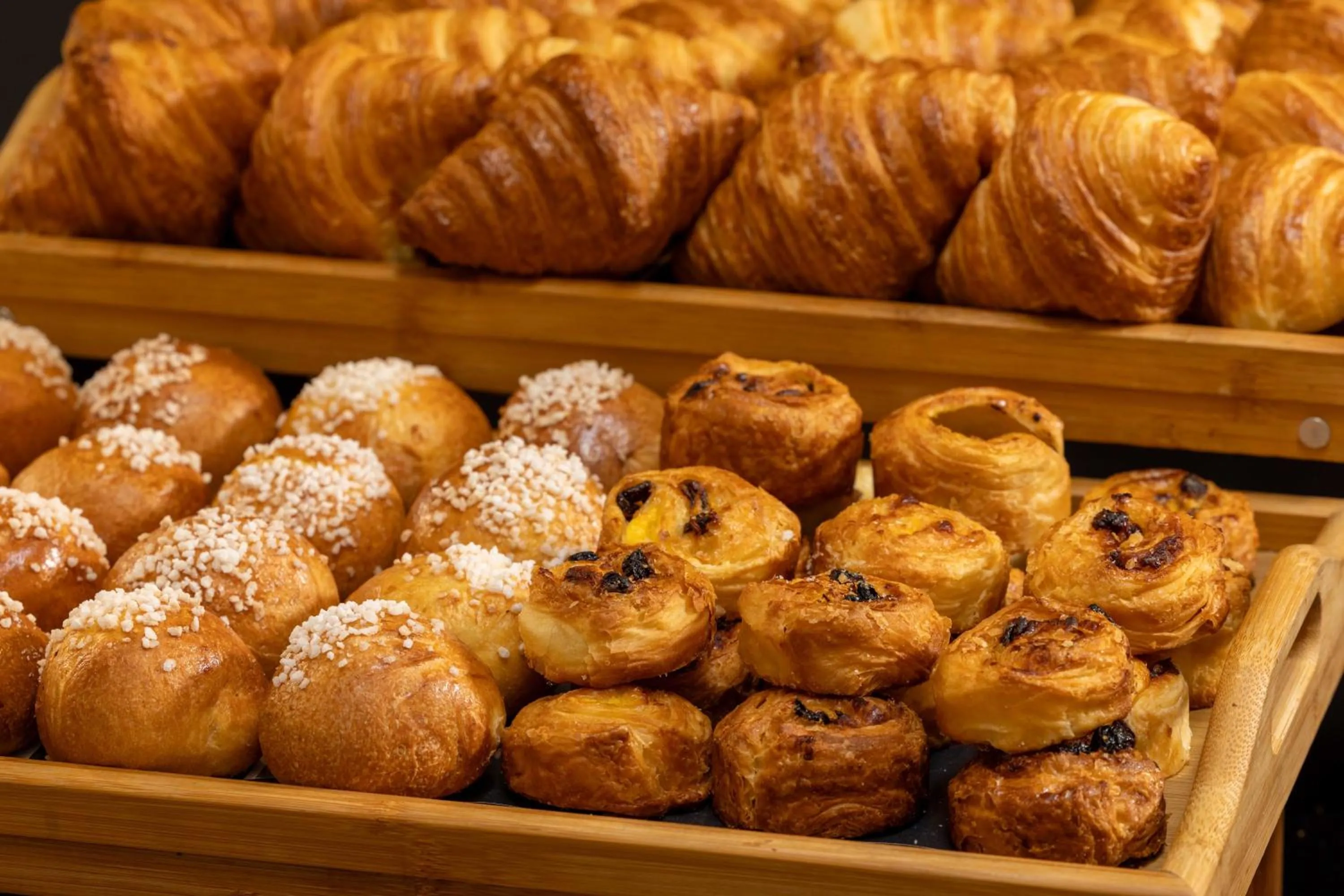 Breakfast in Hôtel du Triangle d'Or
