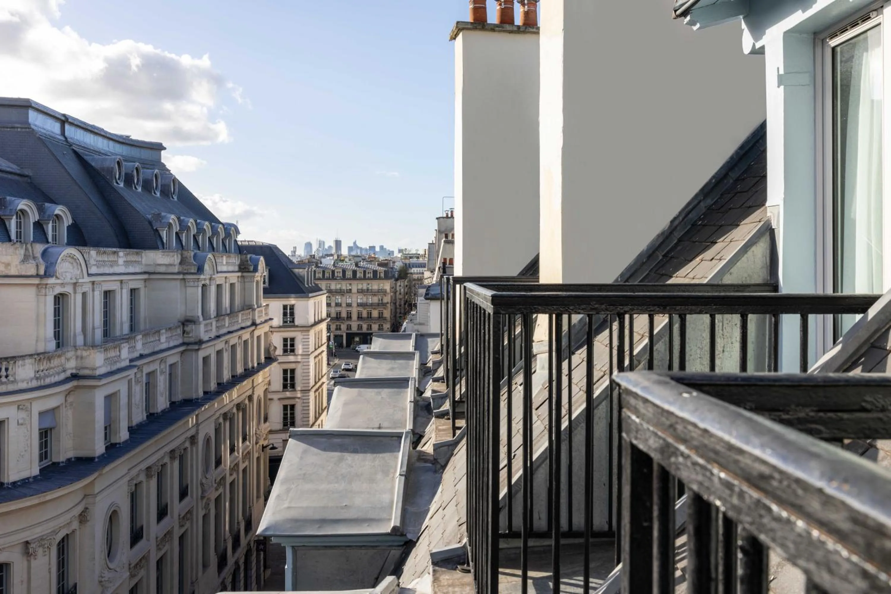 View (from property/room) in Hôtel du Triangle d'Or