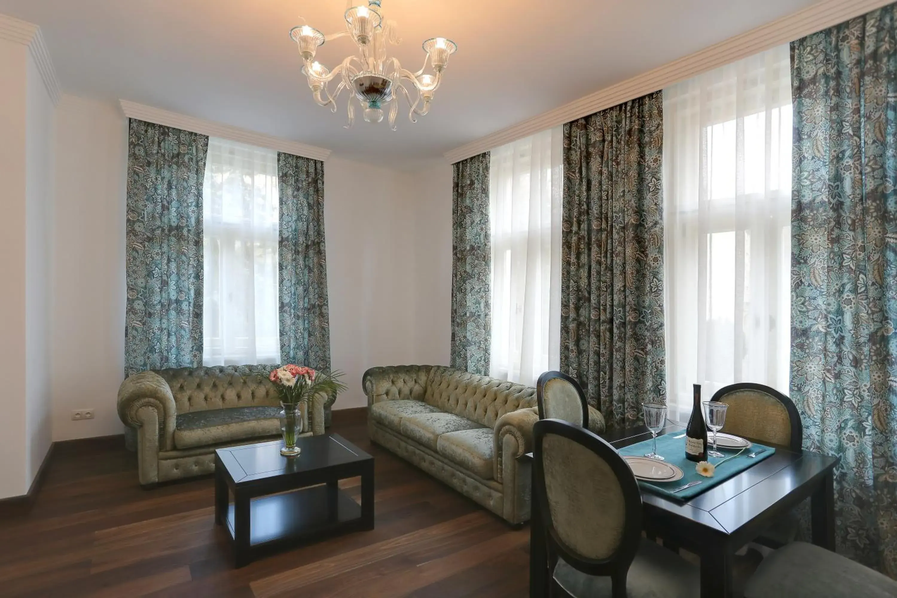 Living room in Ferdinandhof Apart-Hotel Living room in Ferdinandhof Apart-Hotel