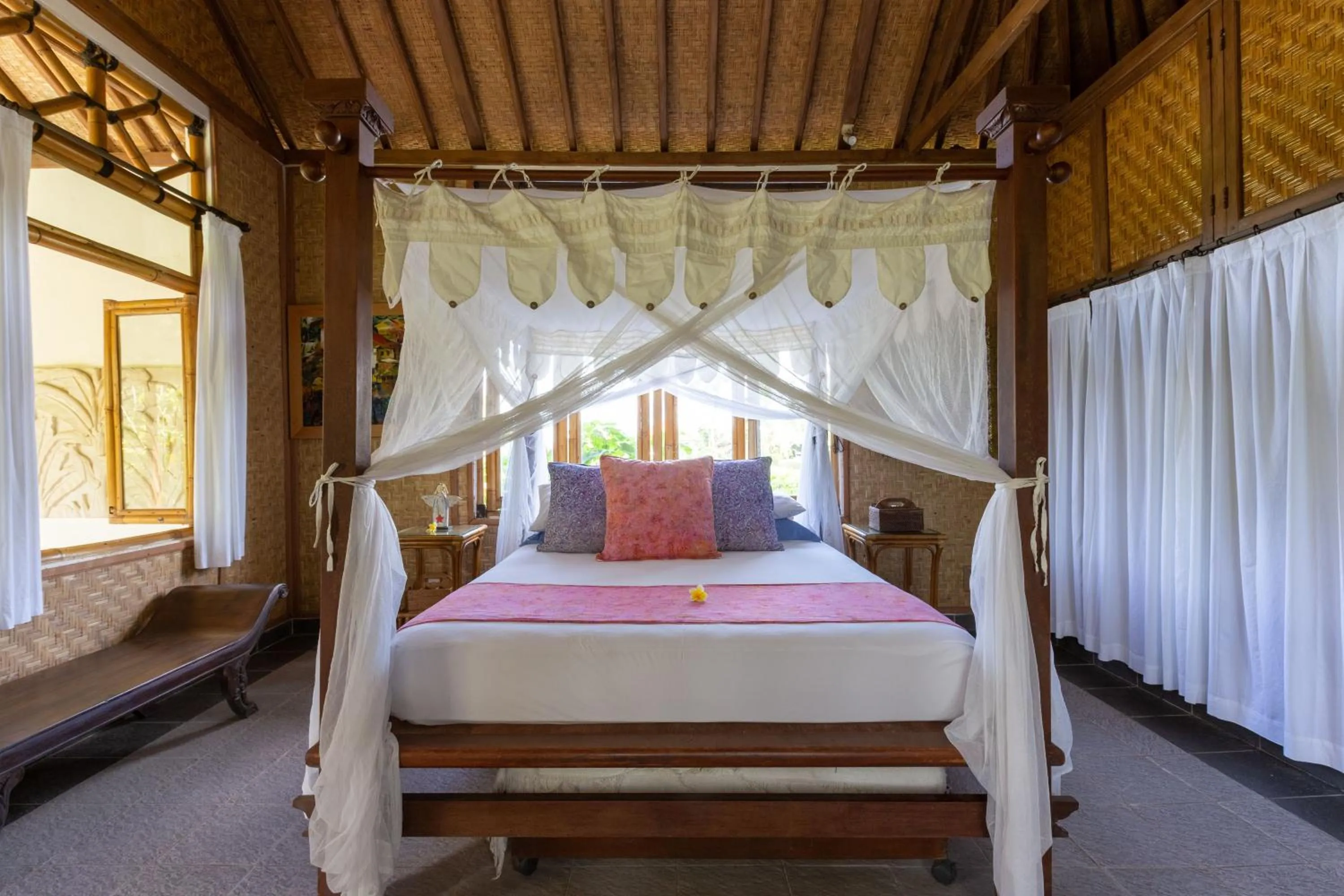 Bed in Bali Firefly BnB
