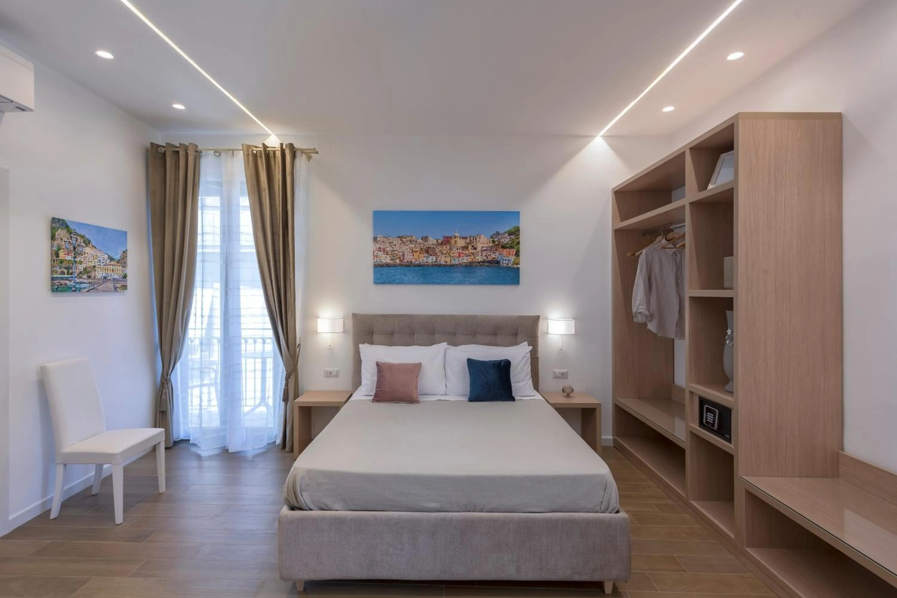 Bedroom in Cuore di Sorrento Suites