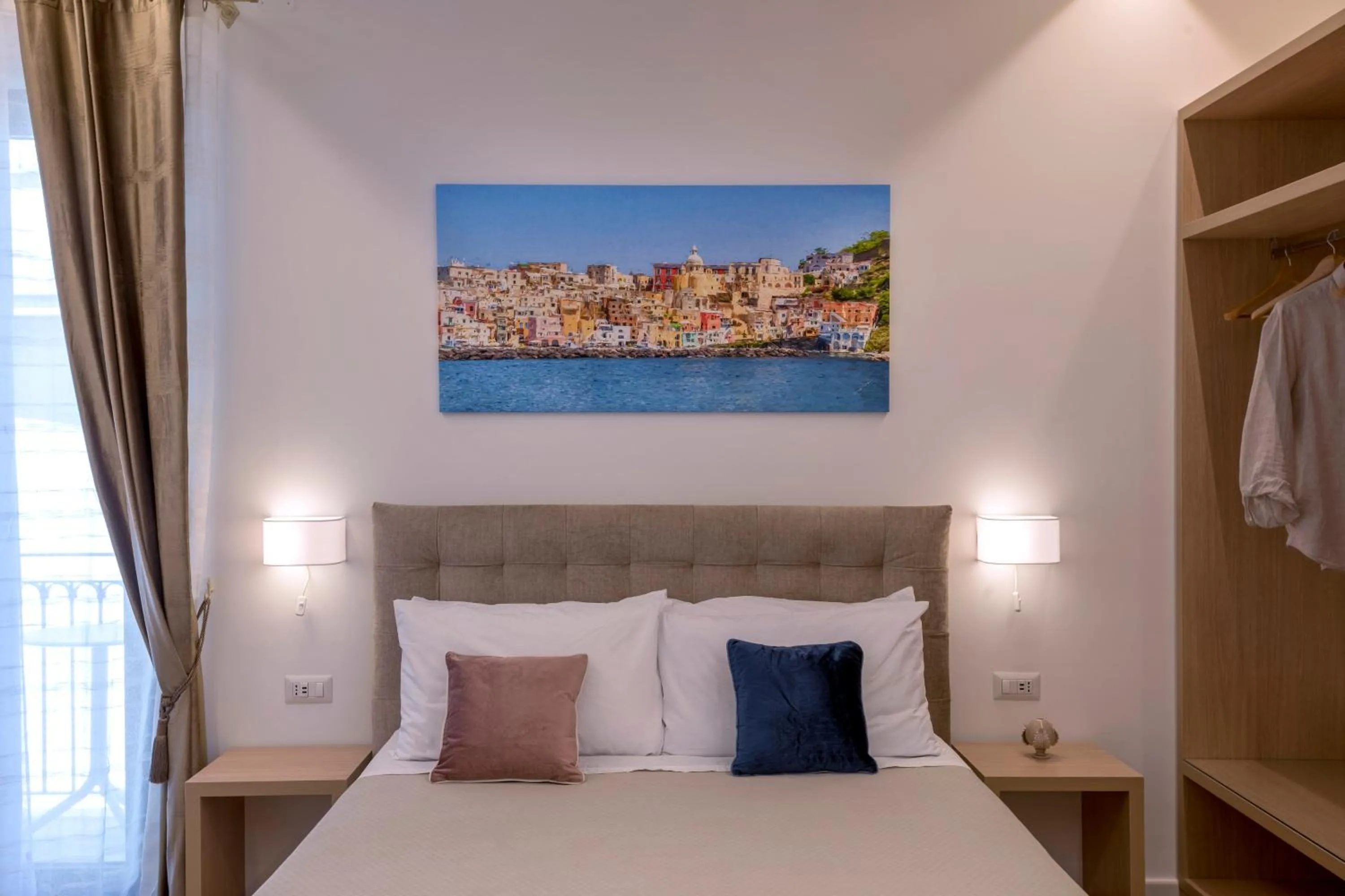 Bedroom in Cuore di Sorrento Suites