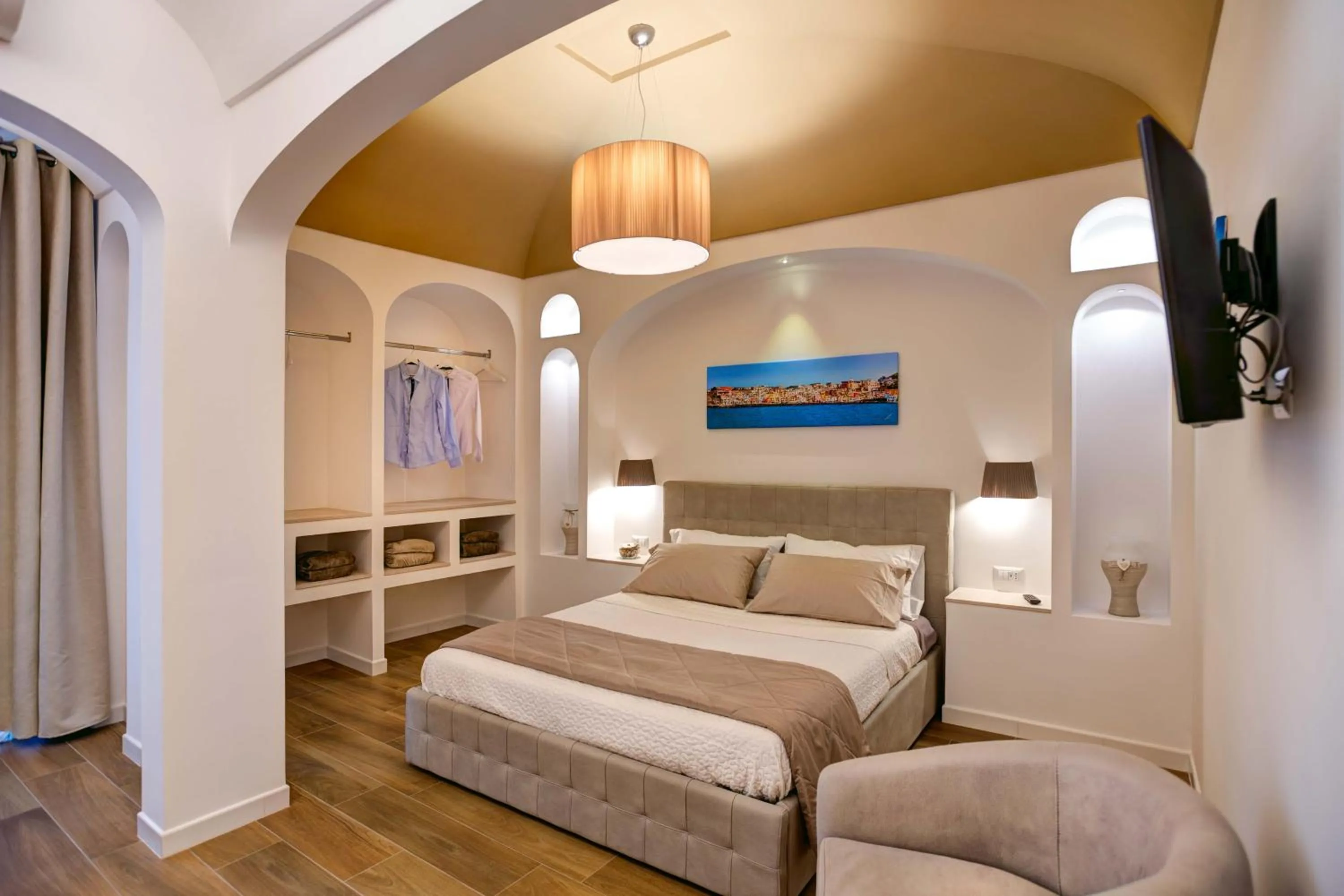 Photo of the whole room in Cuore di Sorrento Suites