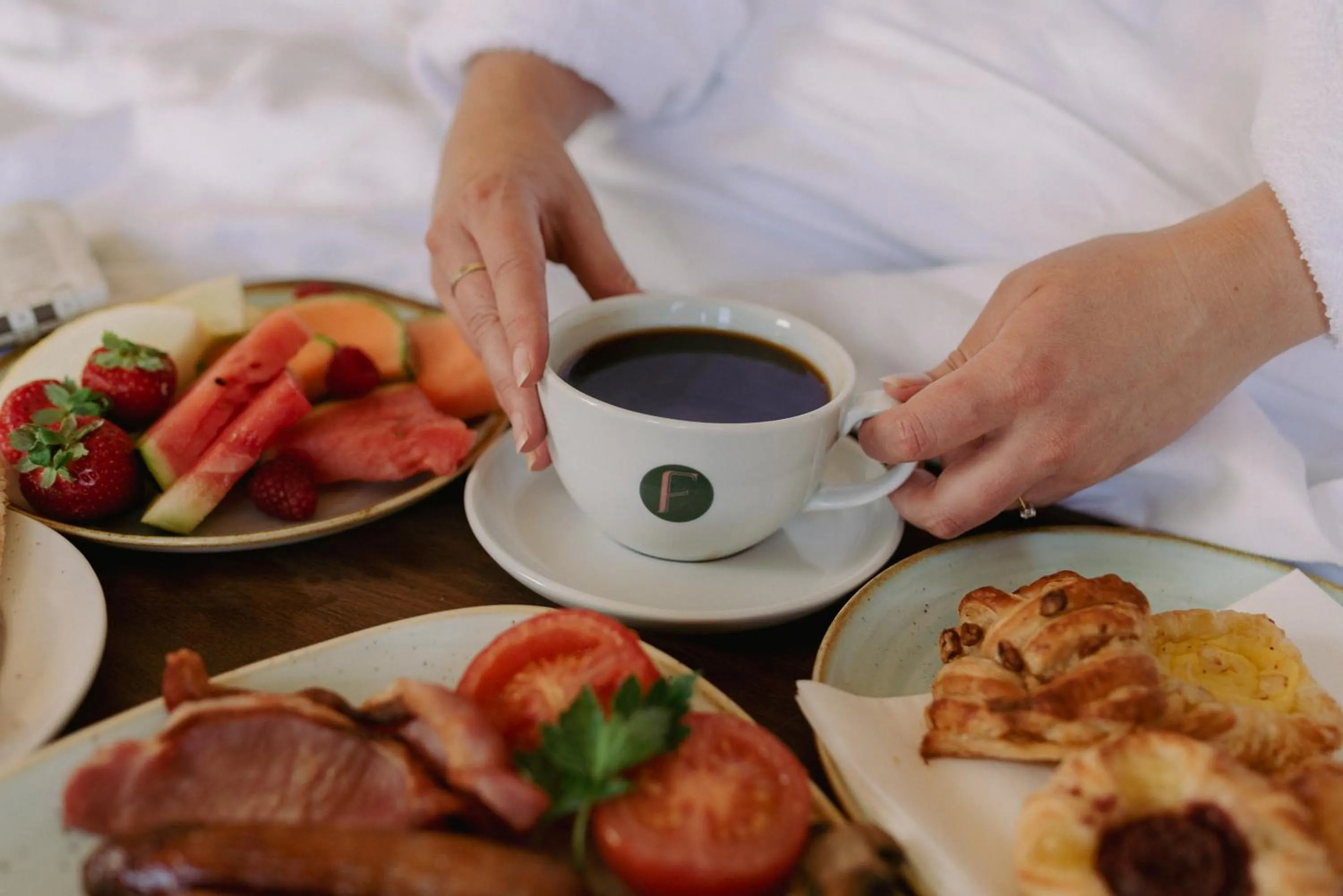 Food and drinks in The Falmouth Hotel