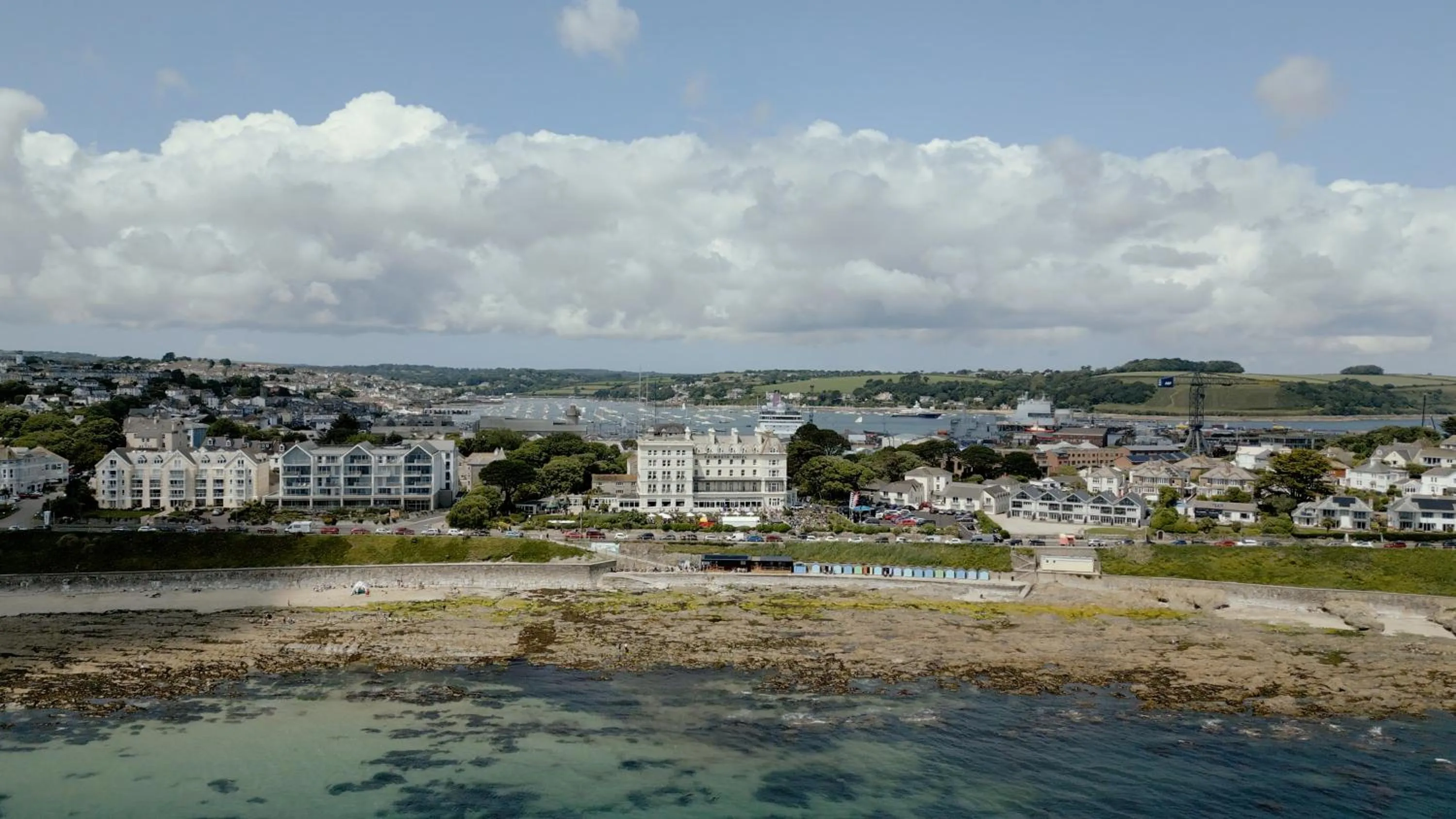 Bird's eye view in The Falmouth Hotel