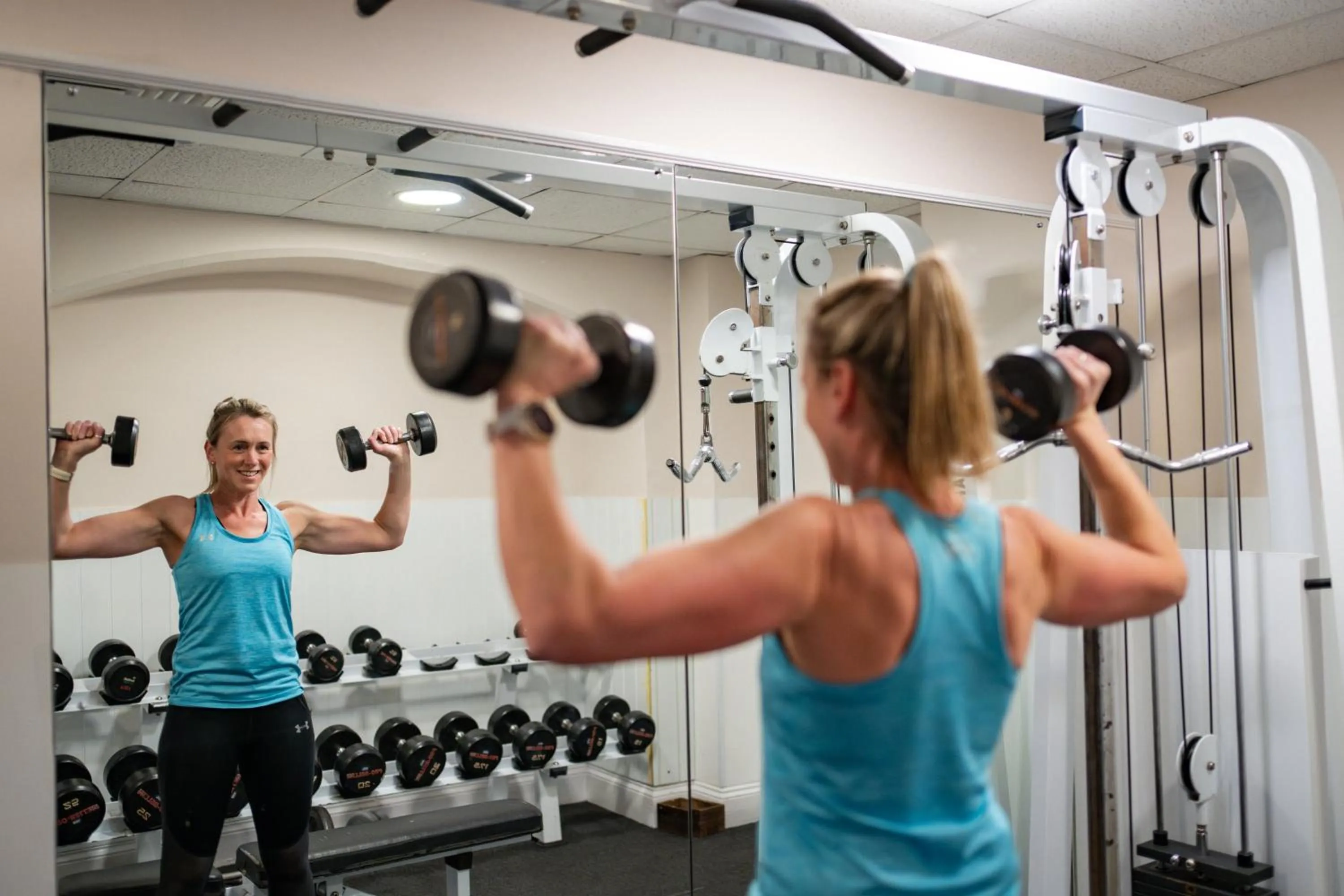 Fitness centre/facilities in The Falmouth Hotel