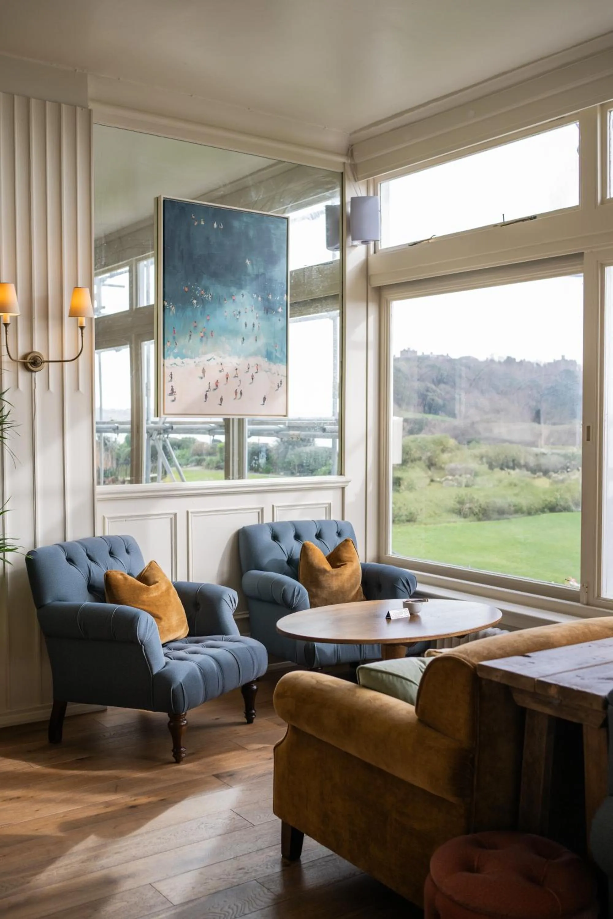 Seating area in The Falmouth Hotel