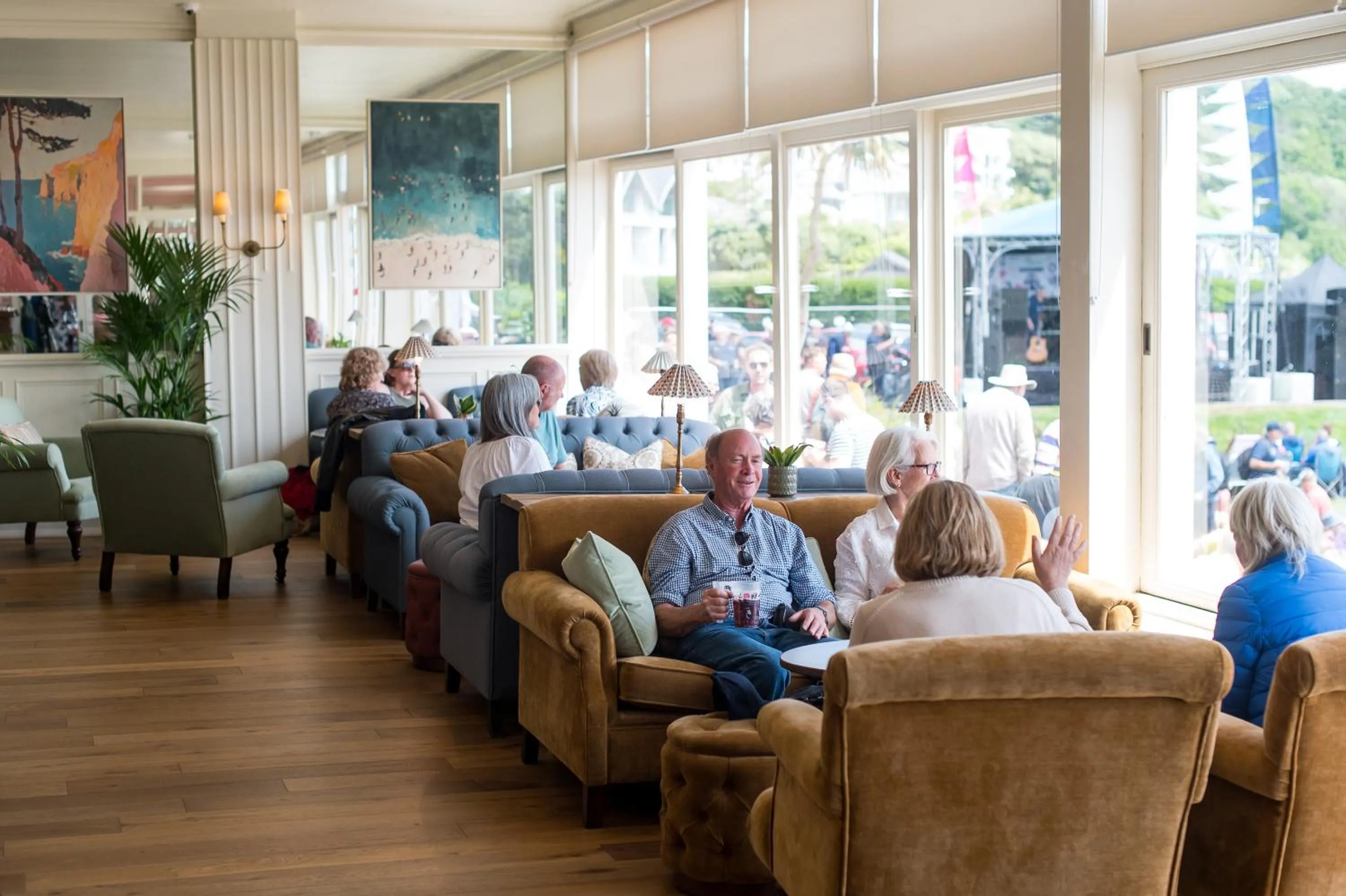 Lounge or bar in The Falmouth Hotel