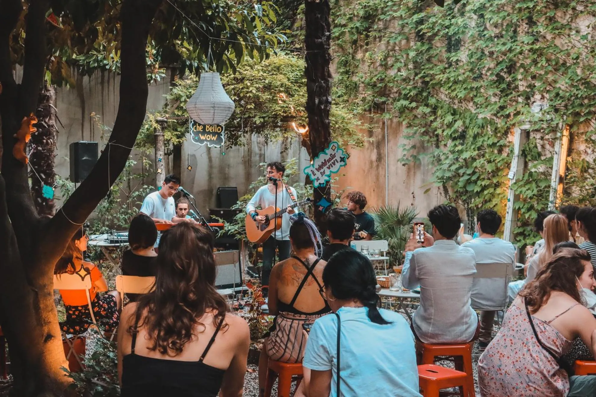 People in Ostello Bello Lake Como