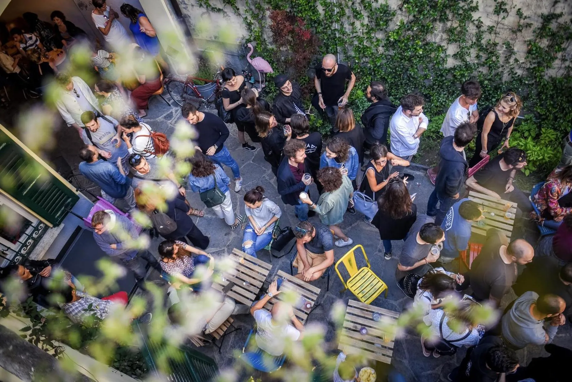 People in Ostello Bello Lake Como