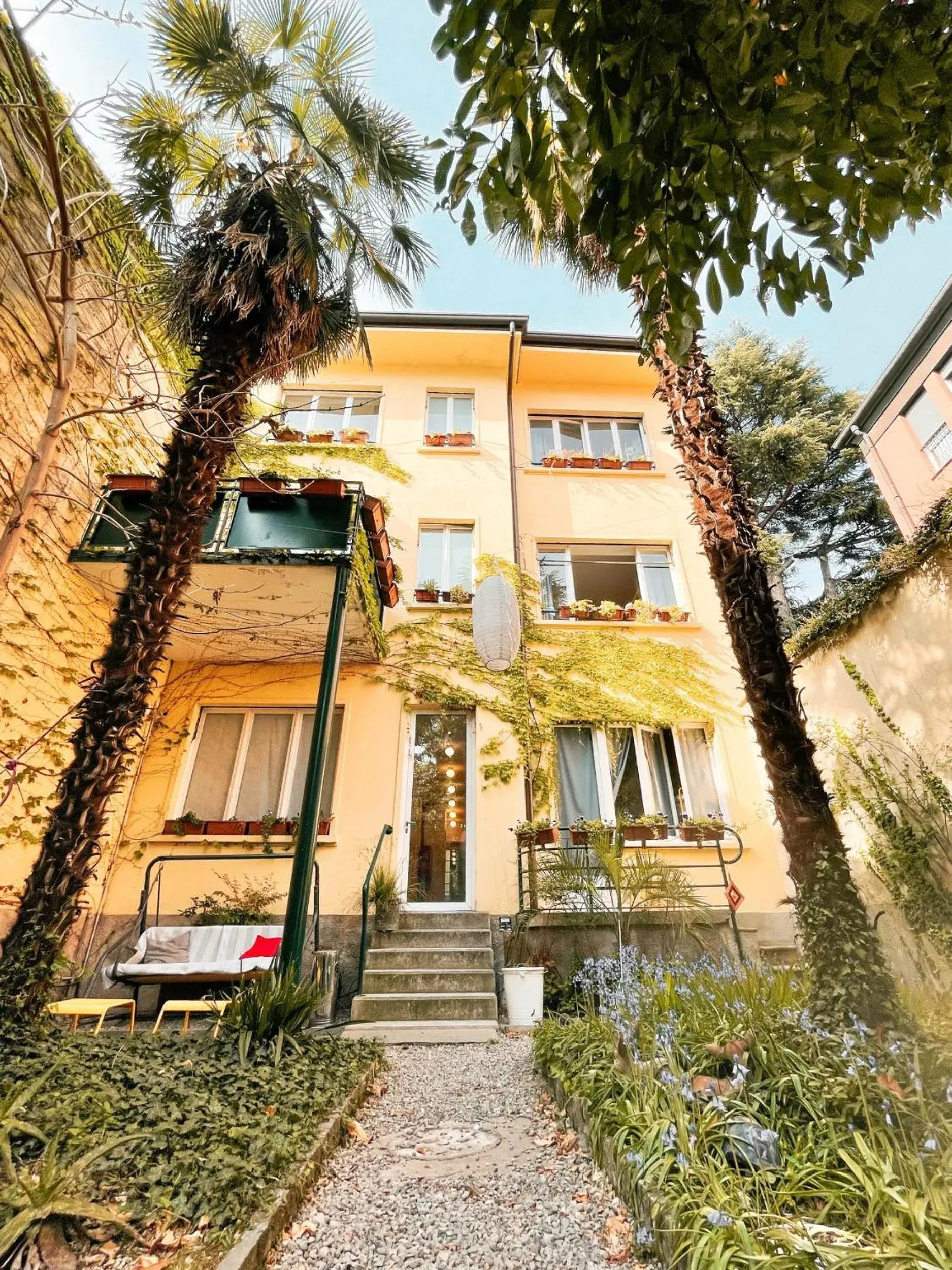 Property building in Ostello Bello Lake Como Property building in Ostello Bello Lake Como