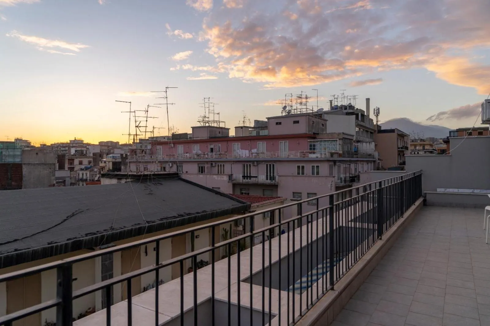 Balcony/Terrace in B&B Attico 160
