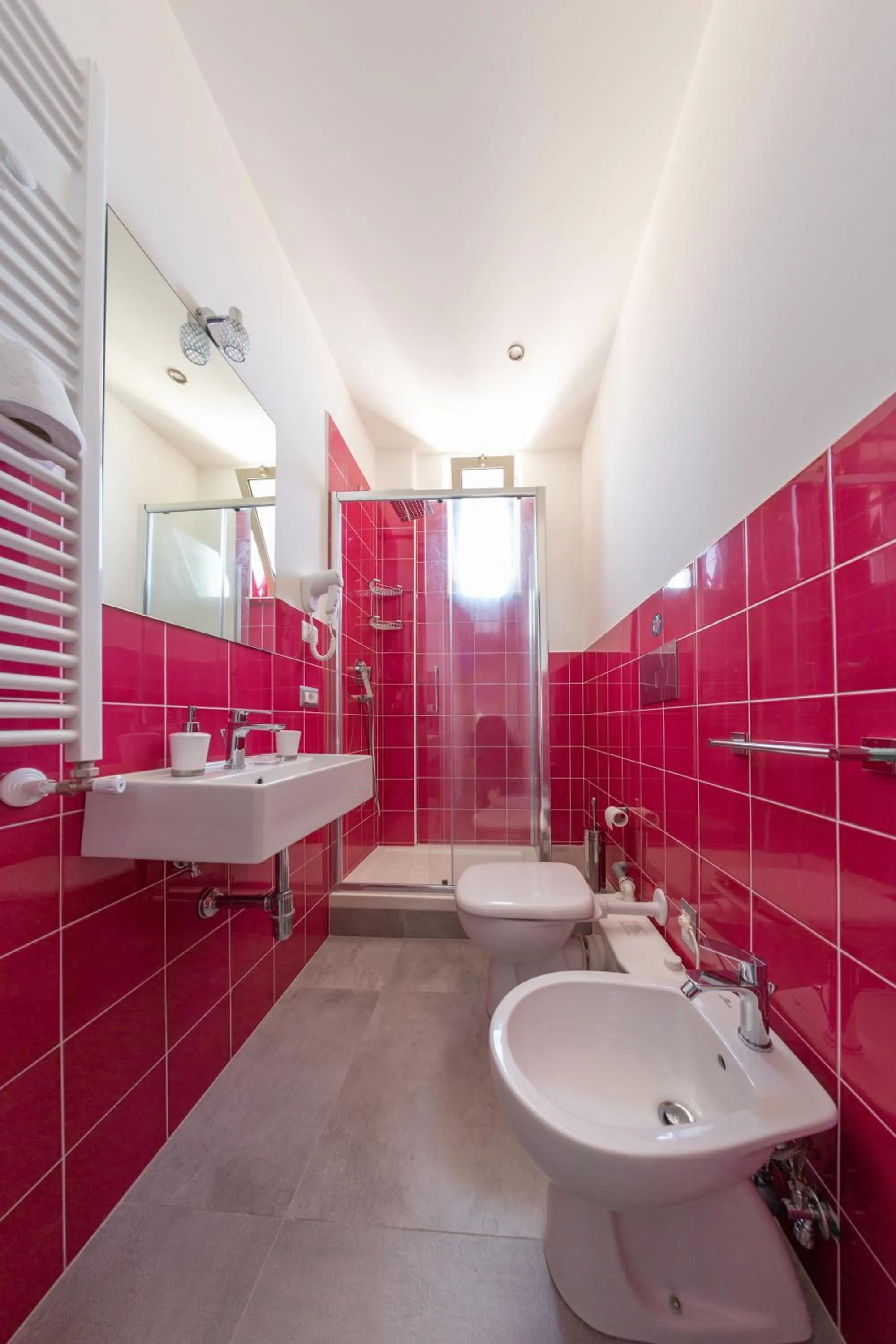 Shower in B&B Attico 160