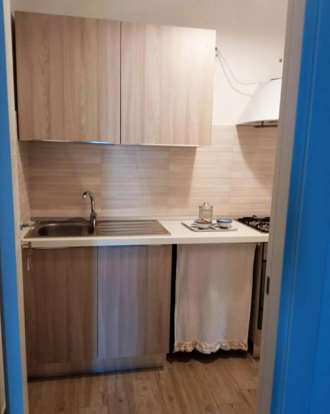 Kitchen or kitchenette in Affittacamere Murgenere