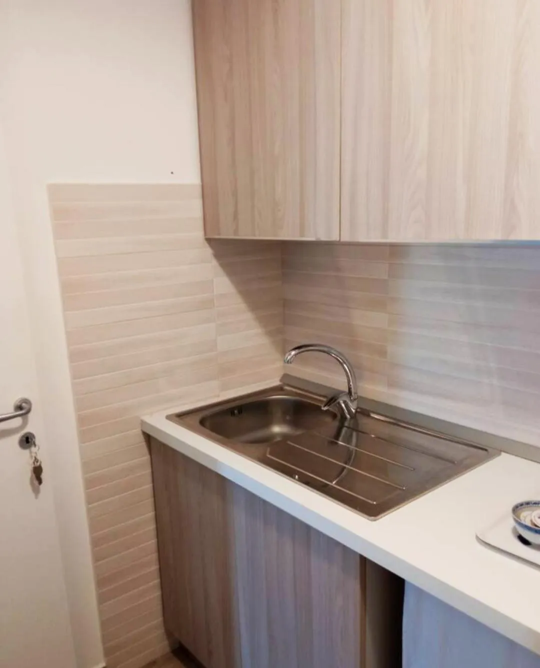 Kitchen or kitchenette in Affittacamere Murgenere