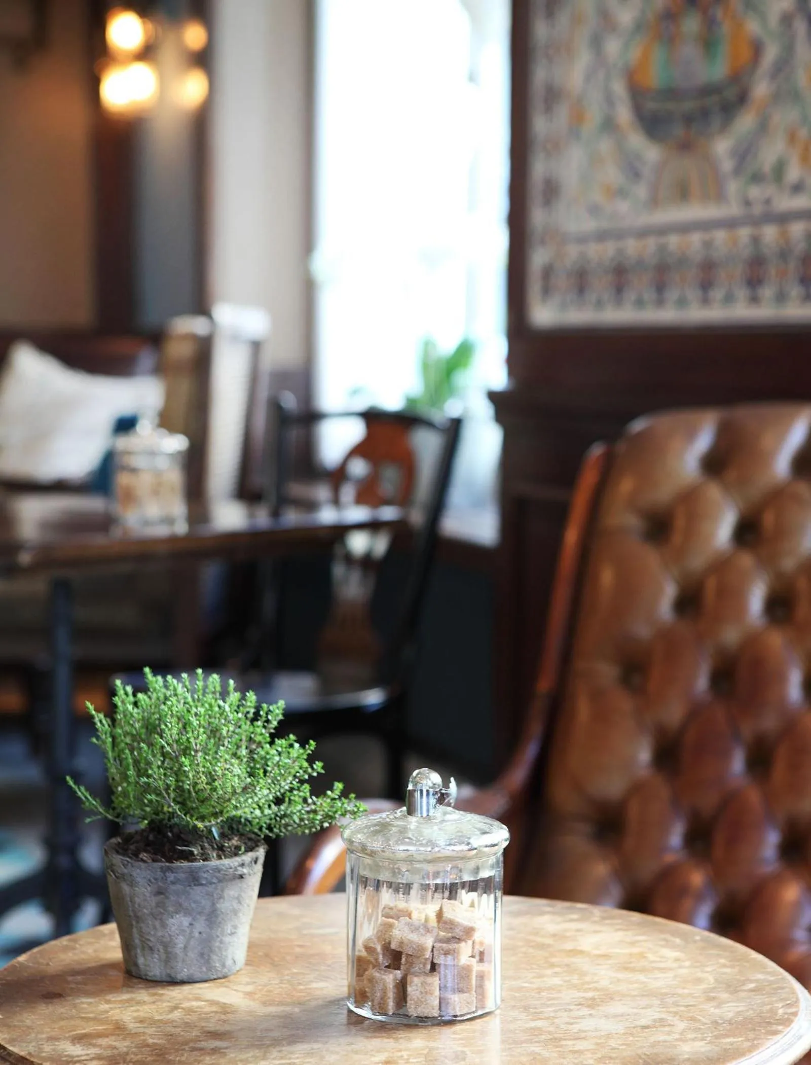 Decorative detail in Hotel Montana Zürich