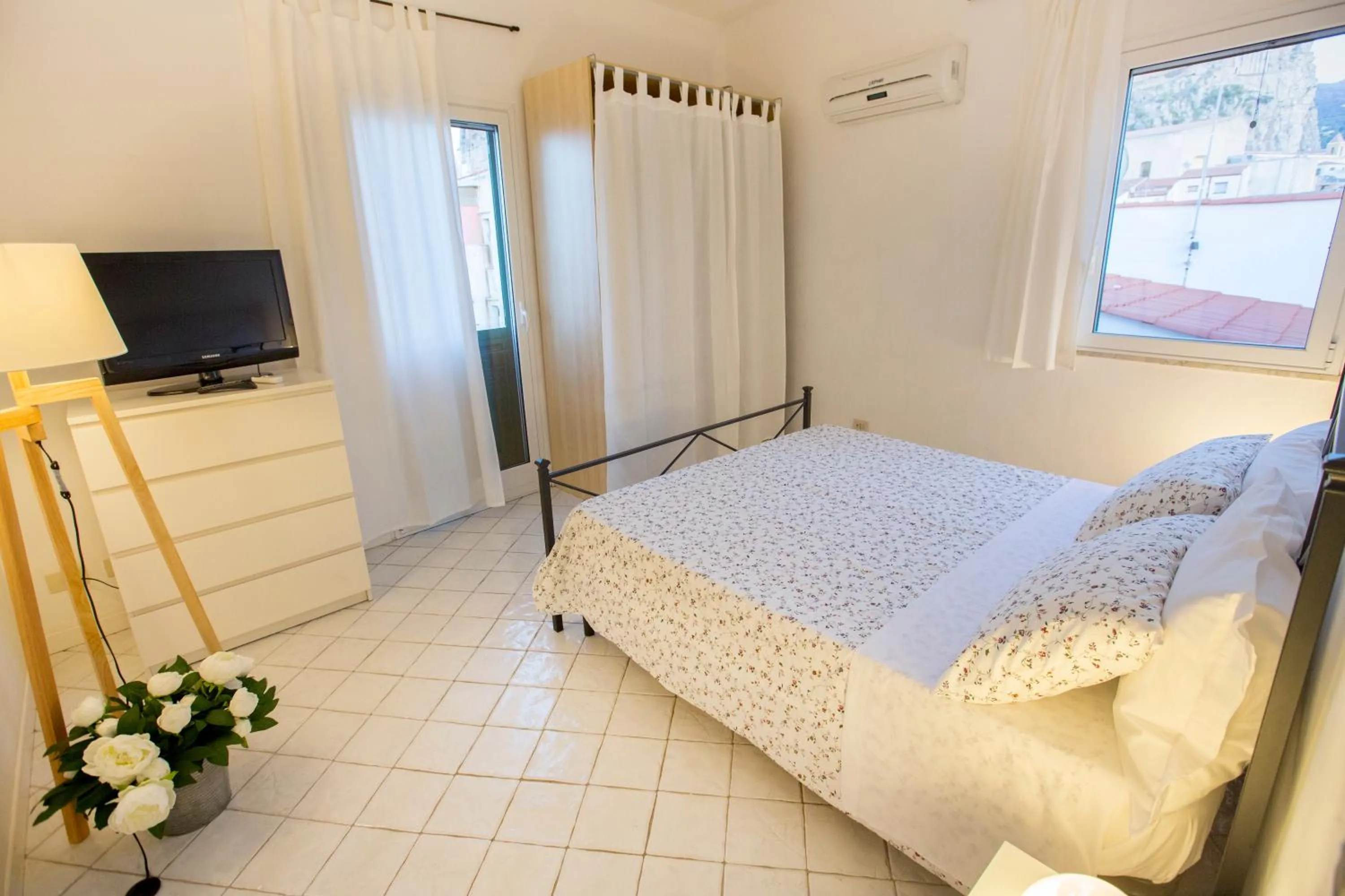 Patio, Bed in Azzurro B&B