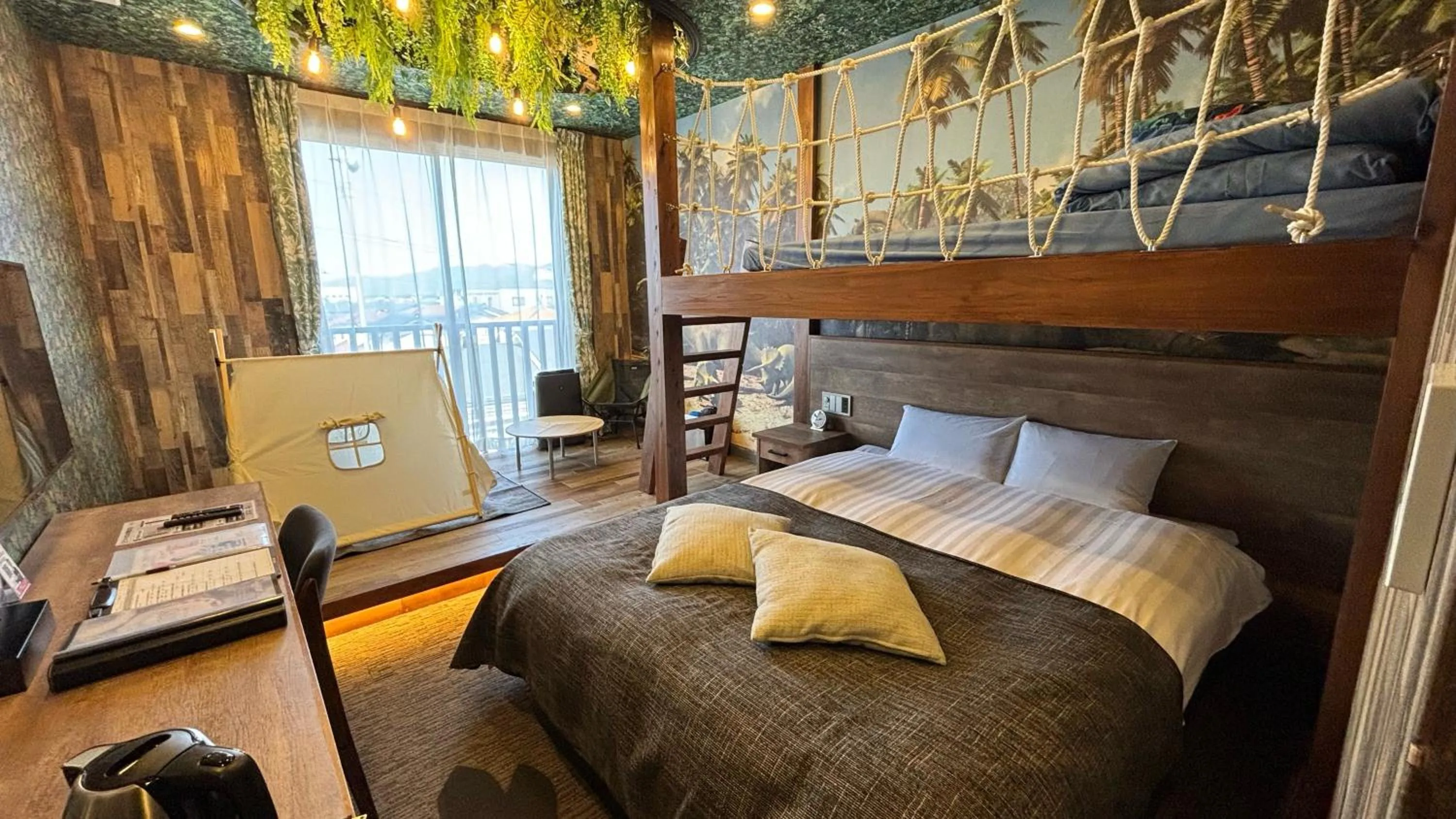 Bed in Hotel cooju Fukui