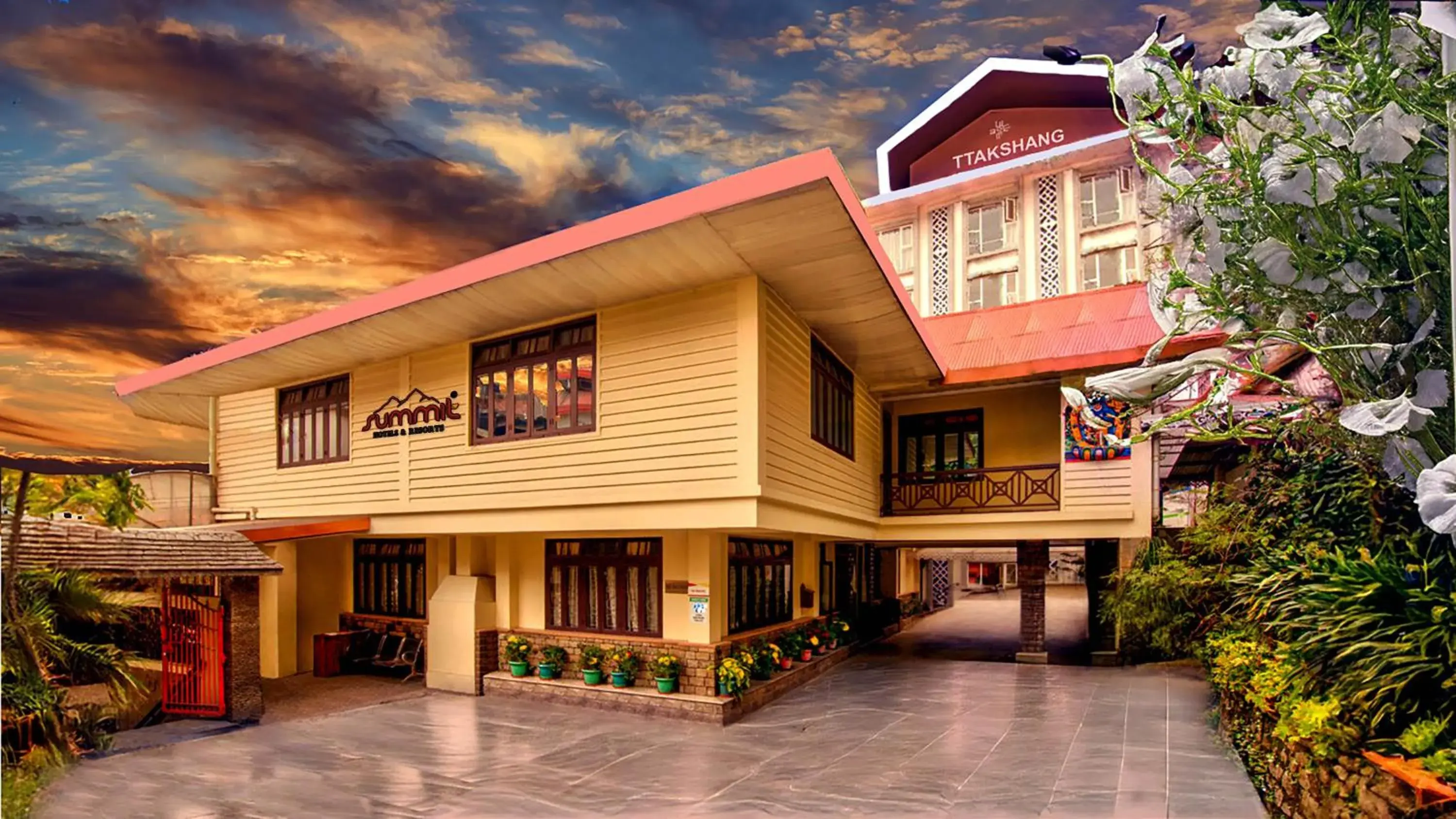 Property building in Summit Ttakshang Residency Hotel & Spa Mg Marg Property building in Summit Ttakshang Residency Hotel & Spa Mg Marg