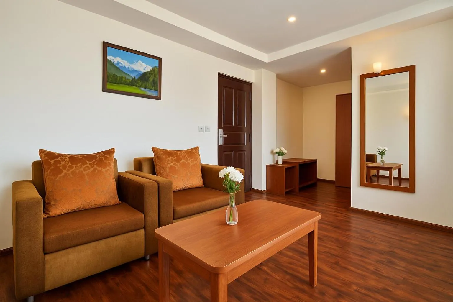 Living room in Summit Ttakshang Residency Hotel & Spa Mg Marg