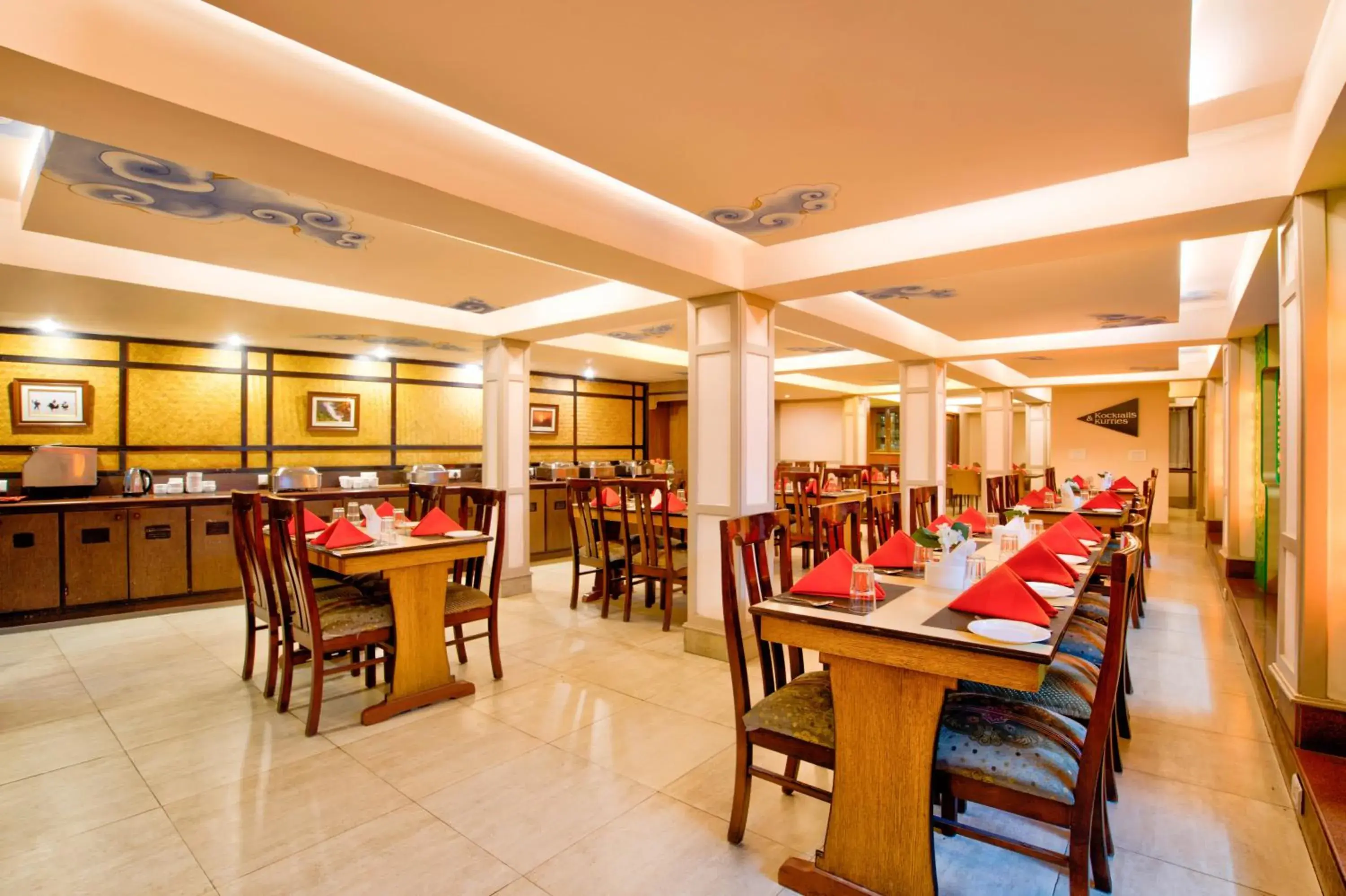 Restaurant/places to eat in Summit Ttakshang Residency Hotel & Spa Mg Marg Restaurant/places to eat in Summit Ttakshang Residency Hotel & Spa Mg Marg
