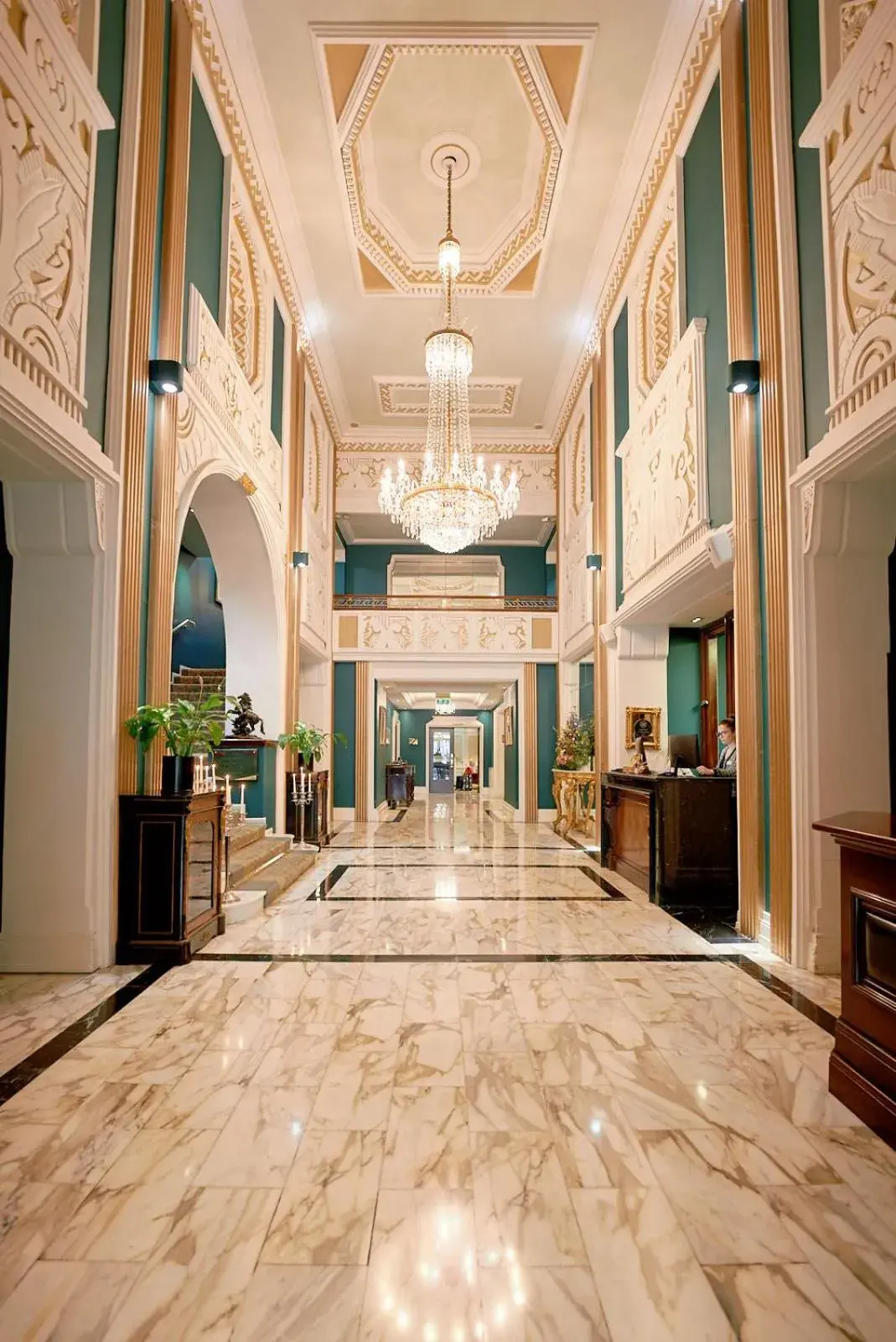 Lobby or reception in Imperial Hotel Cork City Lobby or reception in Imperial Hotel Cork City