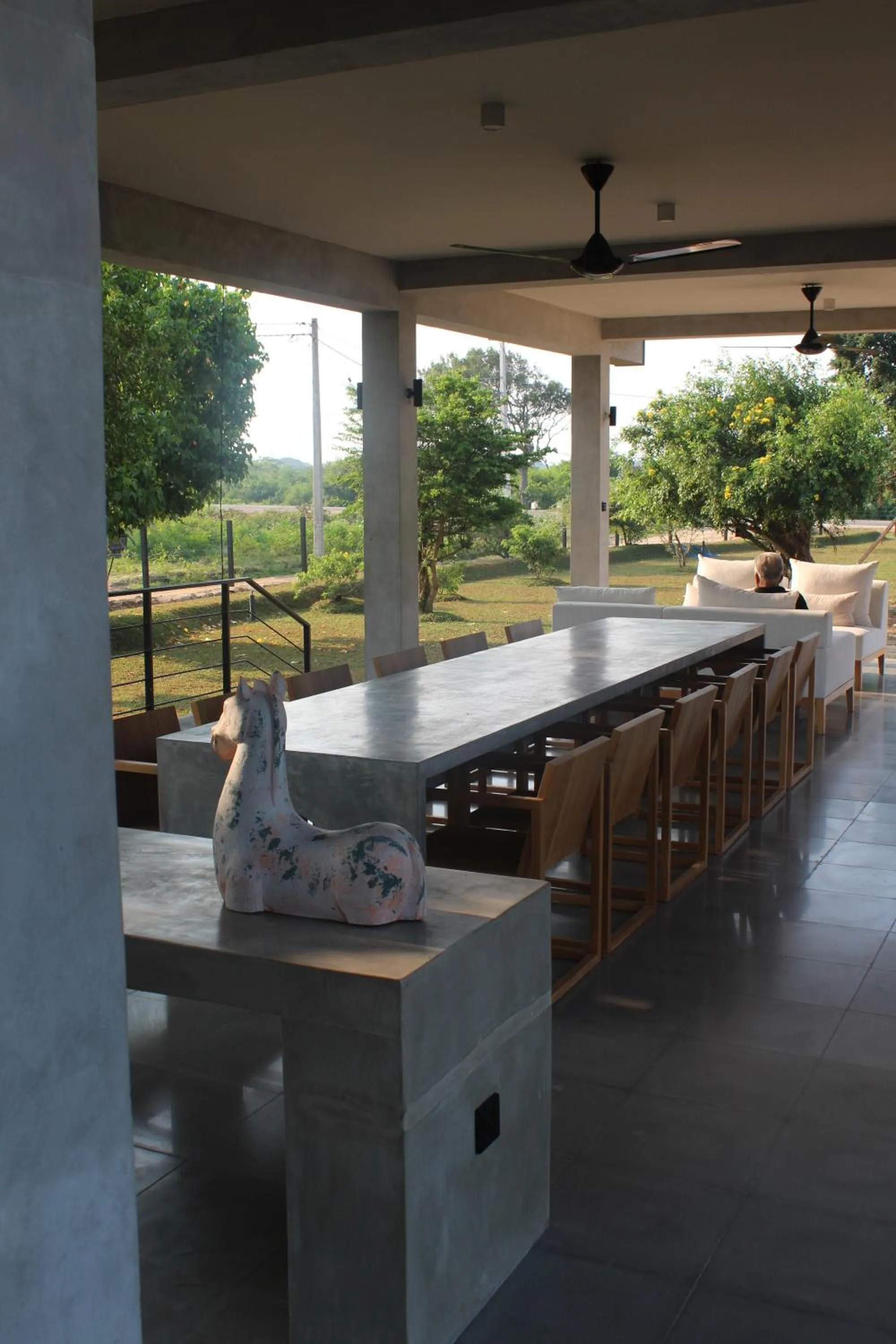 Dining area in Tree Tops Yala