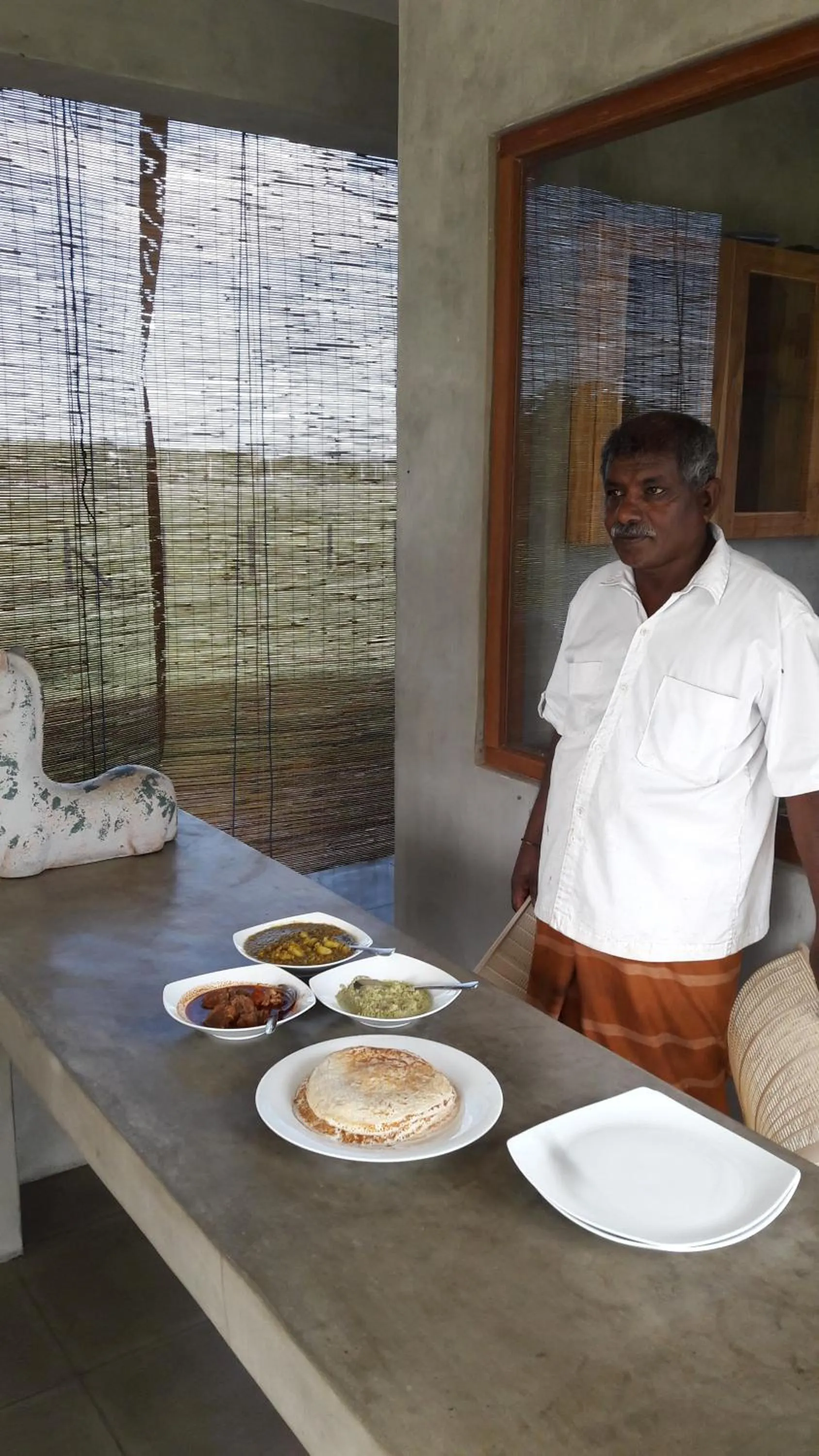 Asian breakfast in Tree Tops Yala
