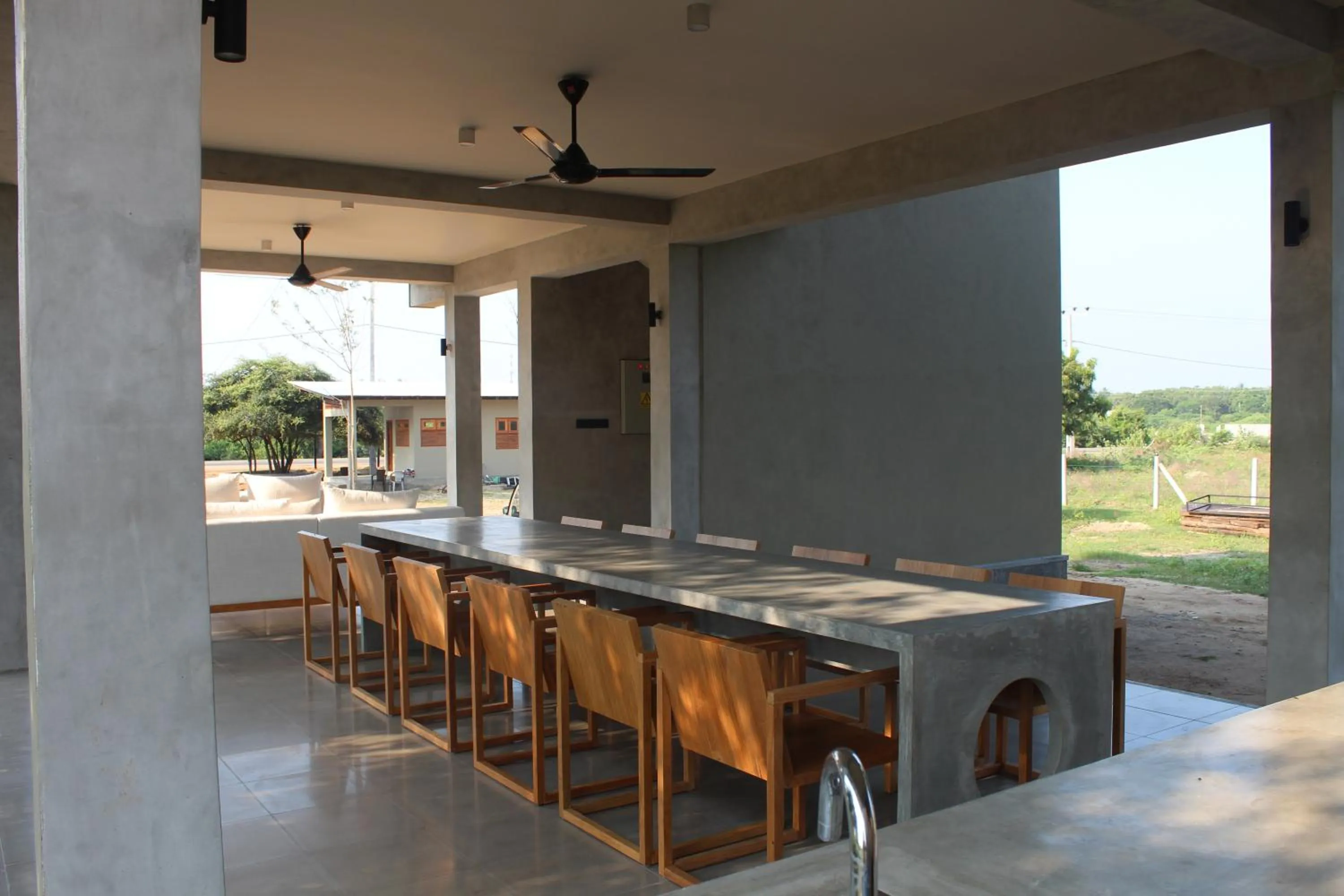Dining area in Tree Tops Yala