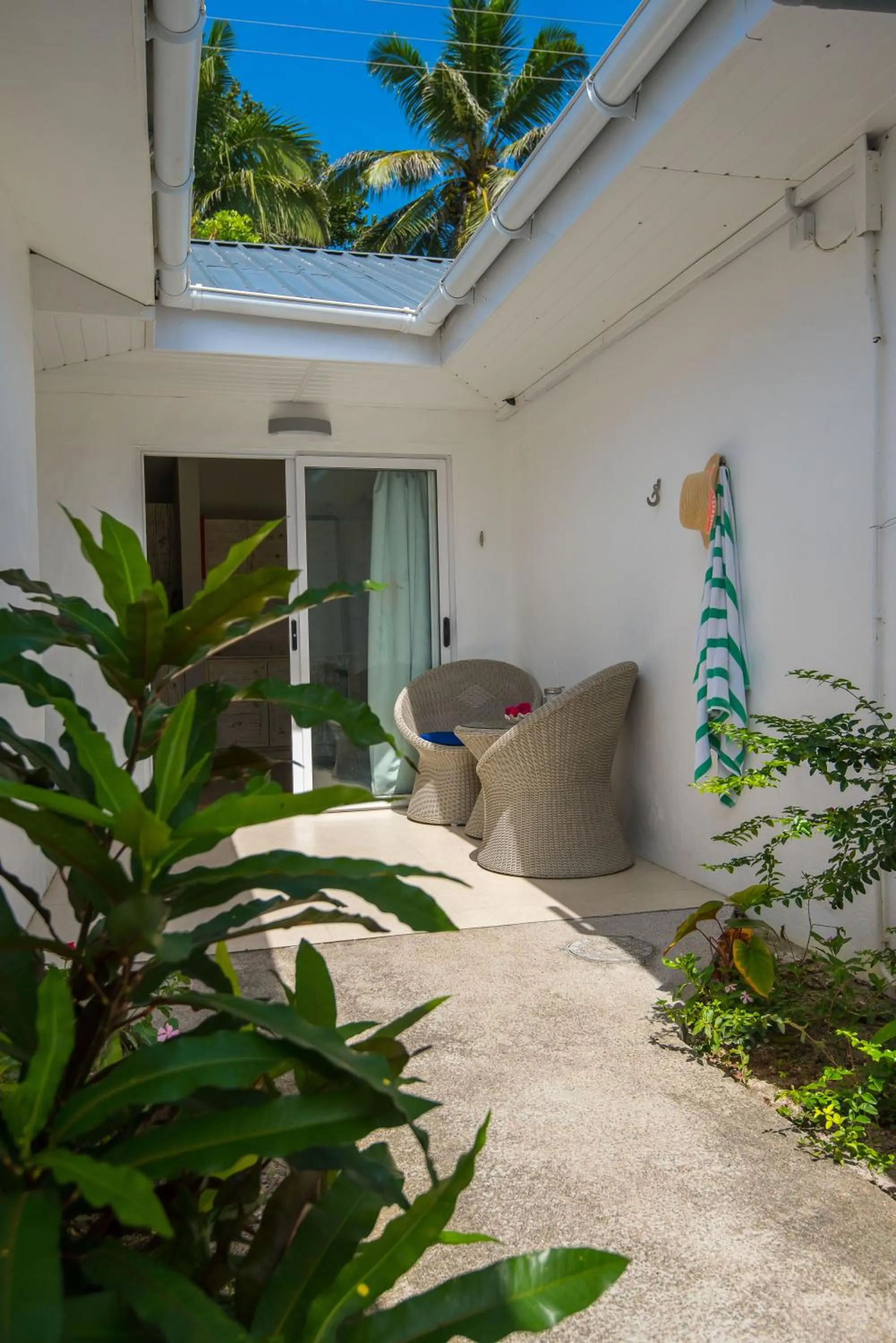 Garden in Le Nautique Beachfront Apartments