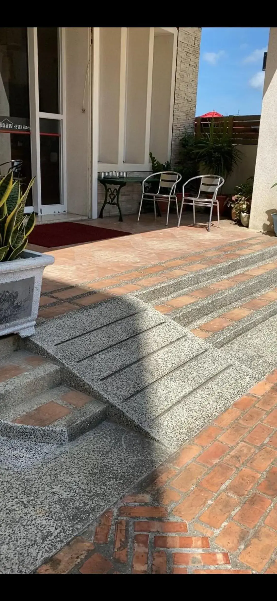 Property building in He Sen B&B Property building in He Sen B&B