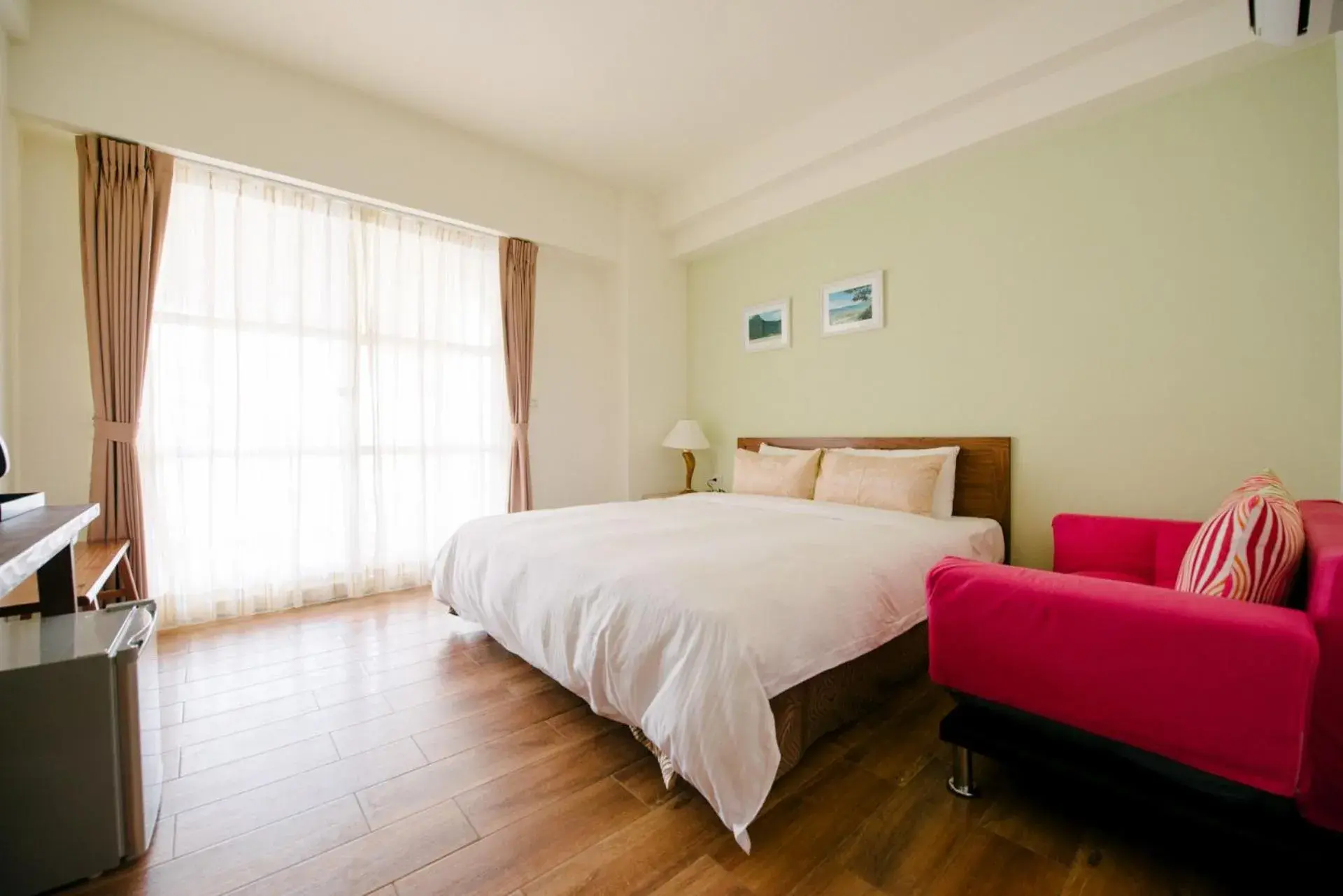 Photo of the whole room, Bed in He Sen B&B Photo of the whole room, Bed in He Sen B&B