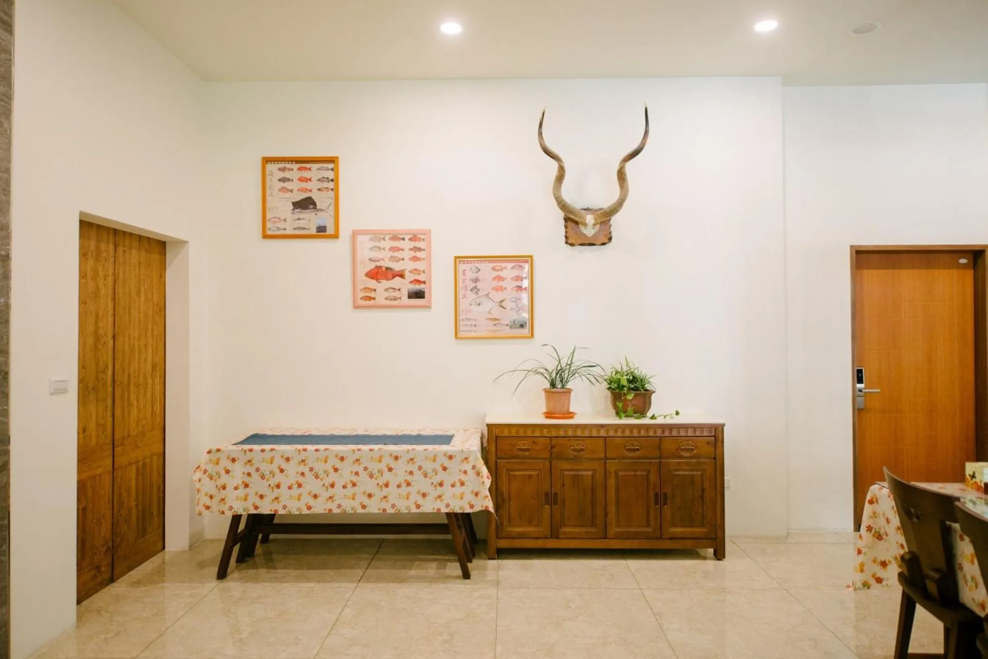 Dining area in He Sen B&B