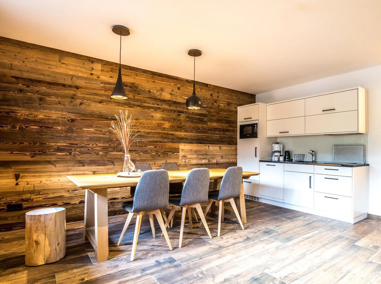 Decorative detail in die Schneiderei