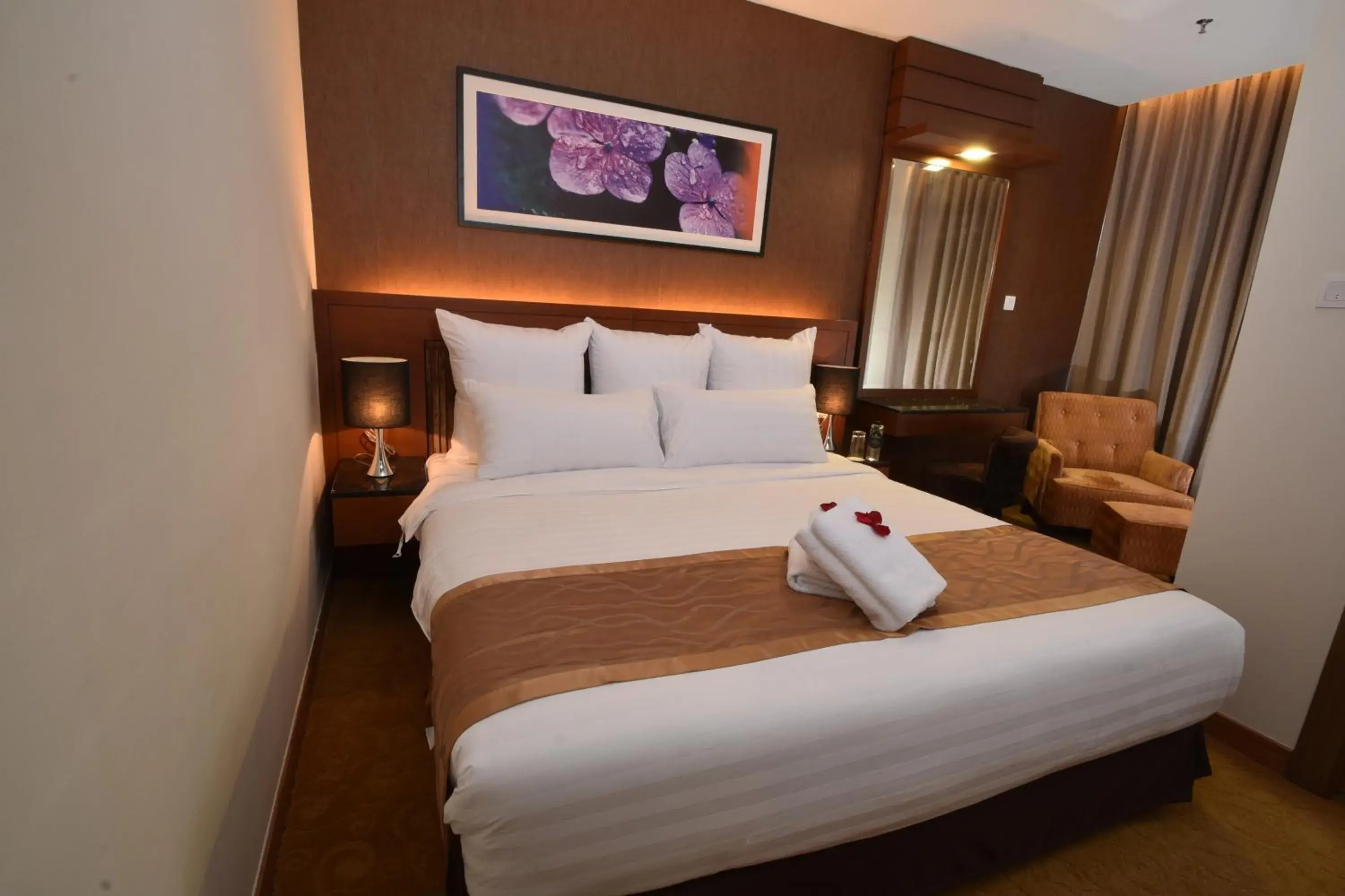 Bed in Tenera Hotel Bed in Tenera Hotel