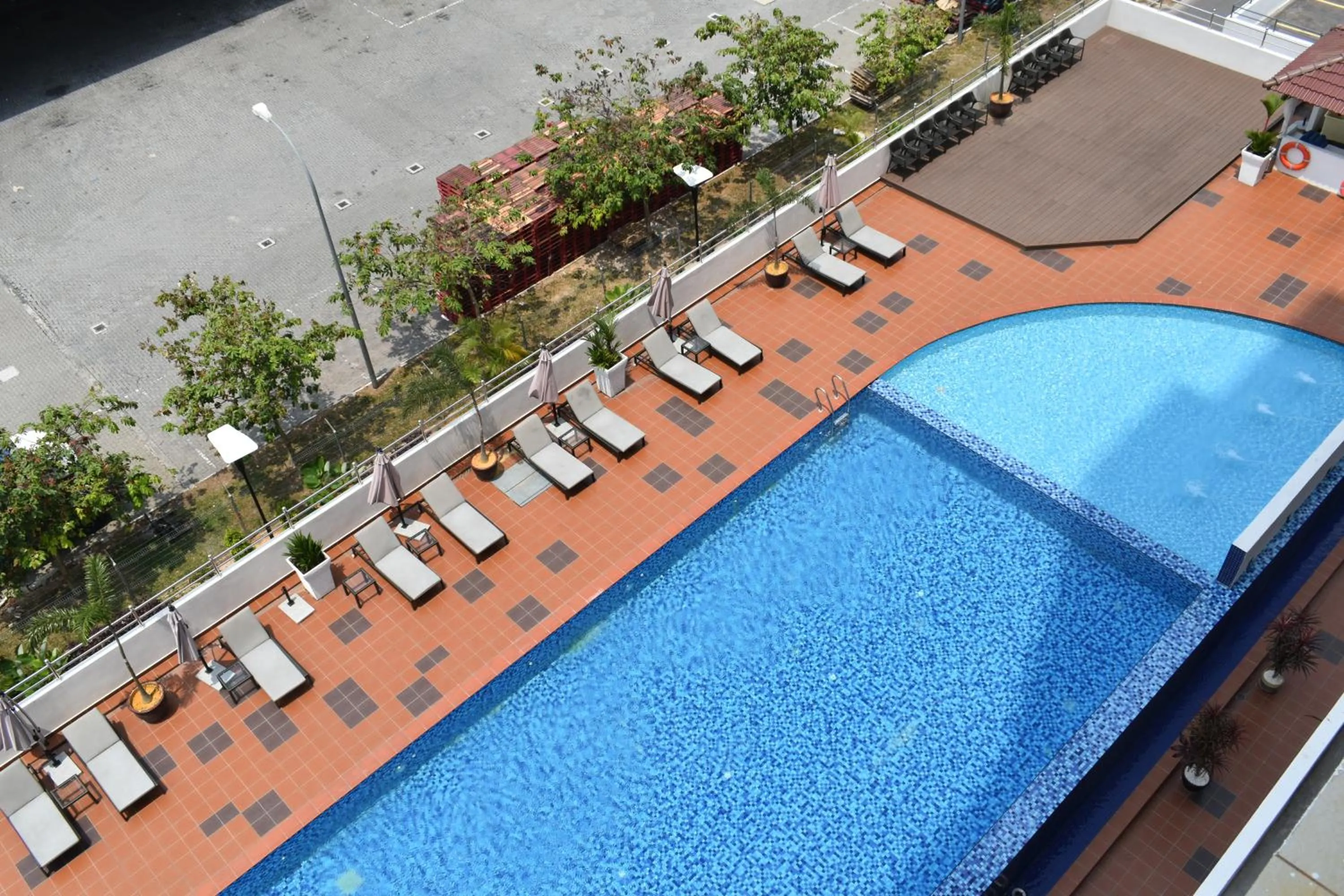 Swimming pool in Tenera Hotel